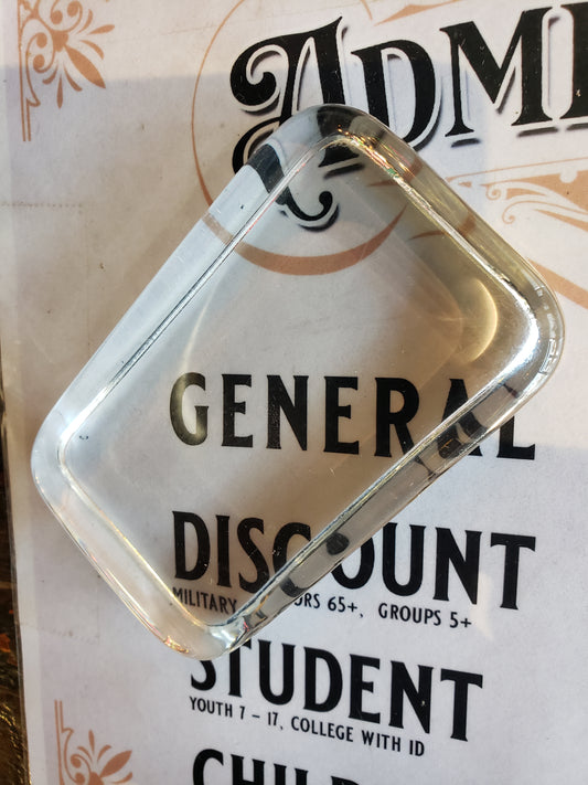 Glass Paperweight