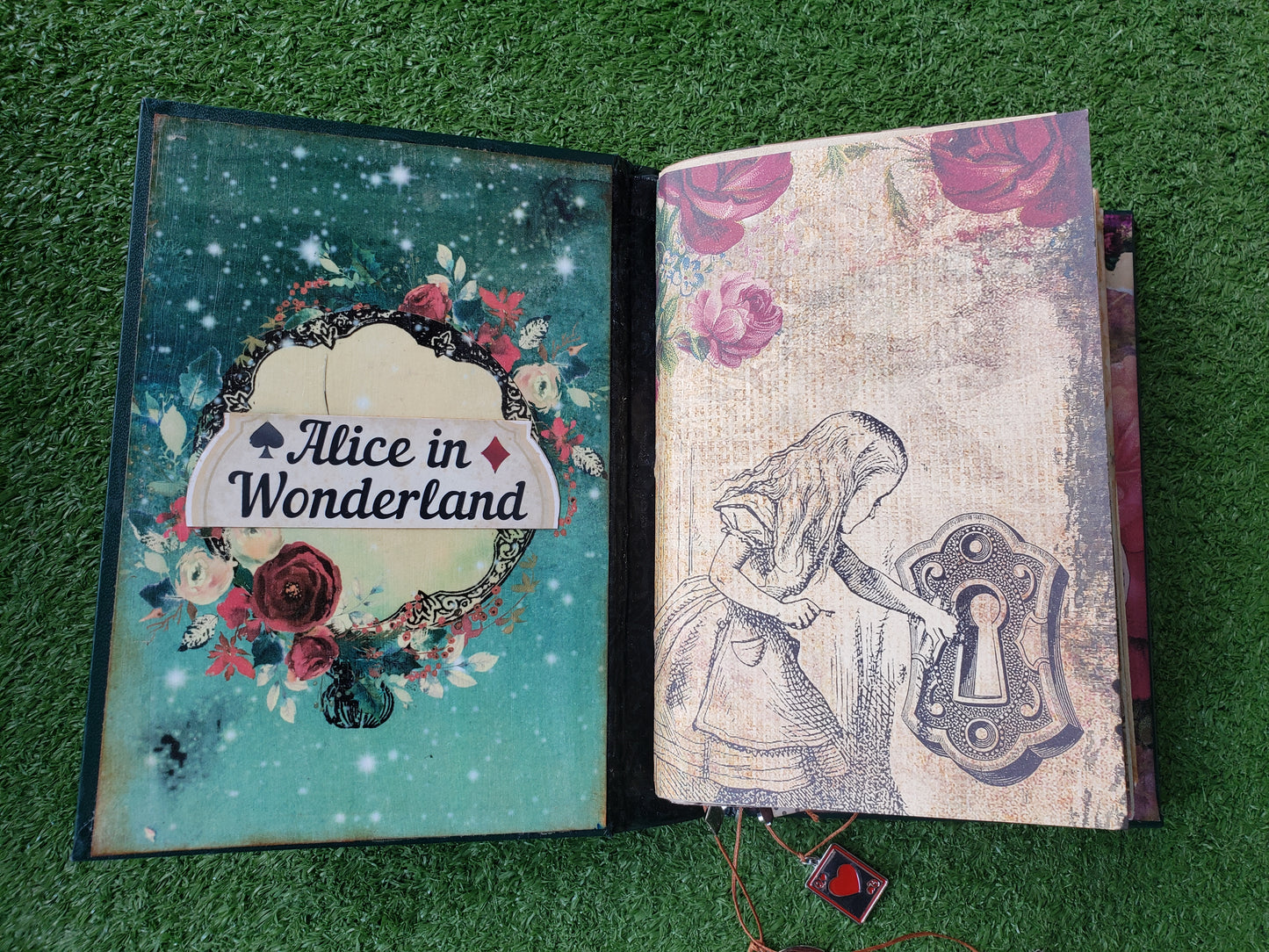Alice in Wonderland themed Journal