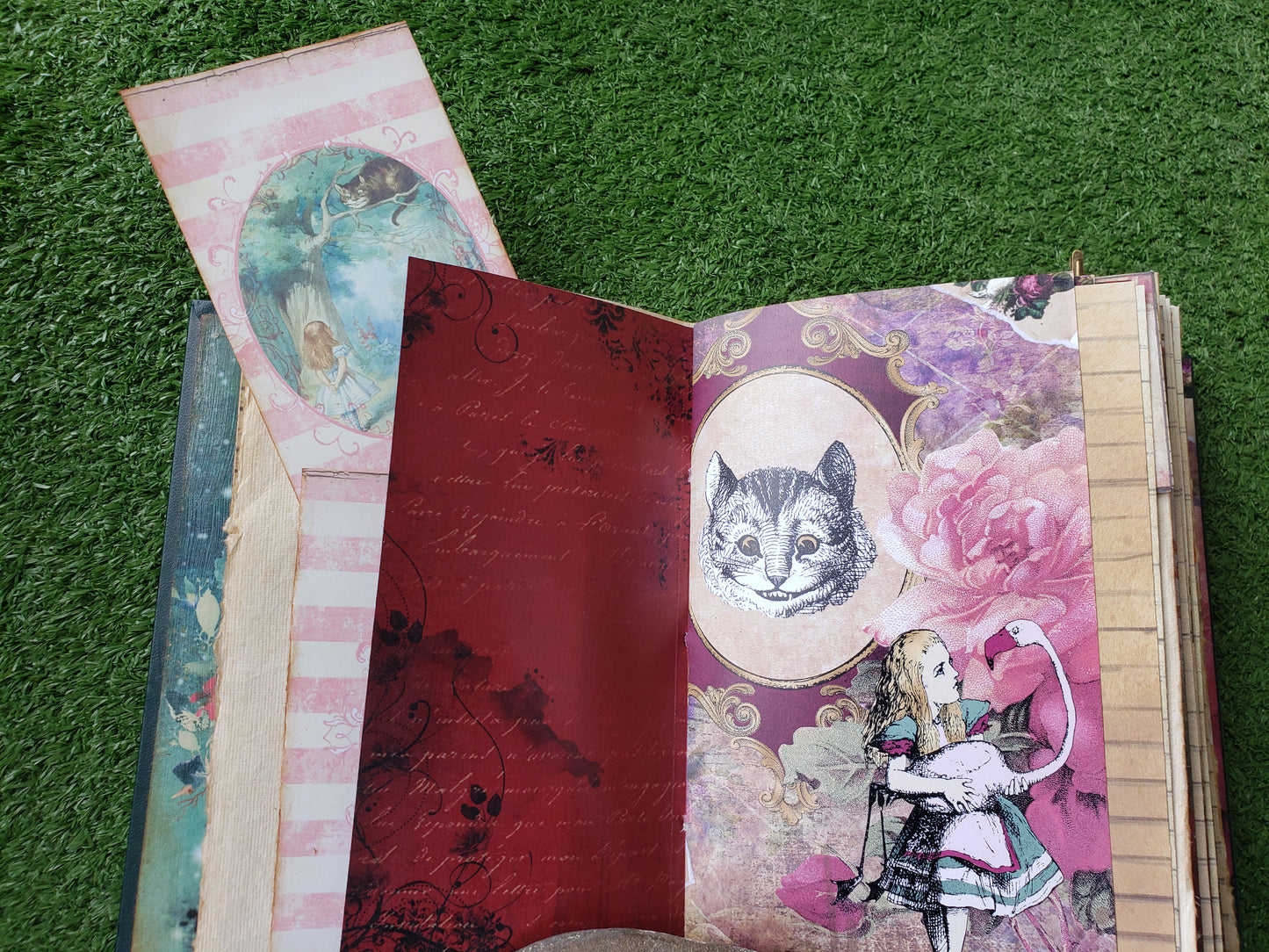 Alice in Wonderland themed Journal