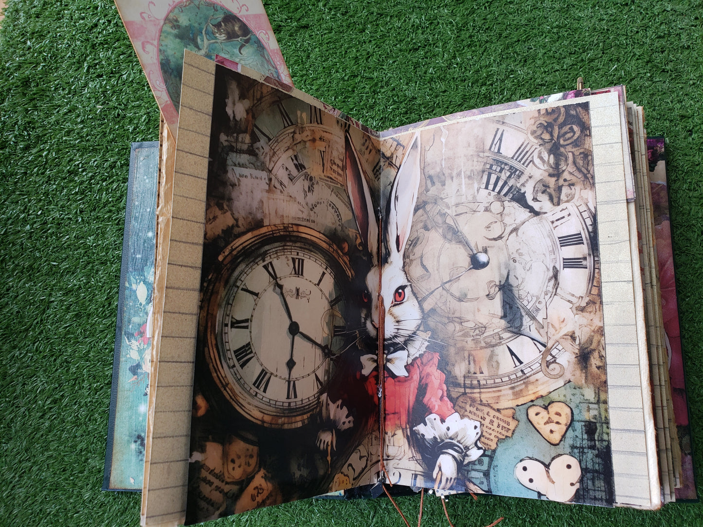 Alice in Wonderland themed Journal