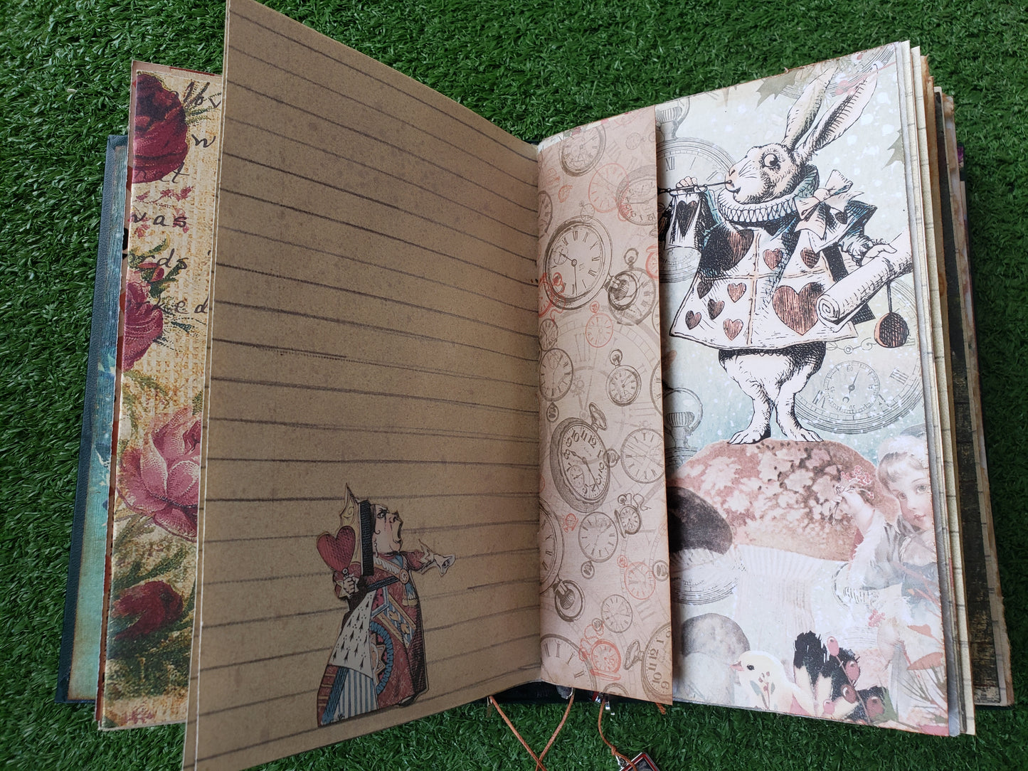 Alice in Wonderland themed Journal