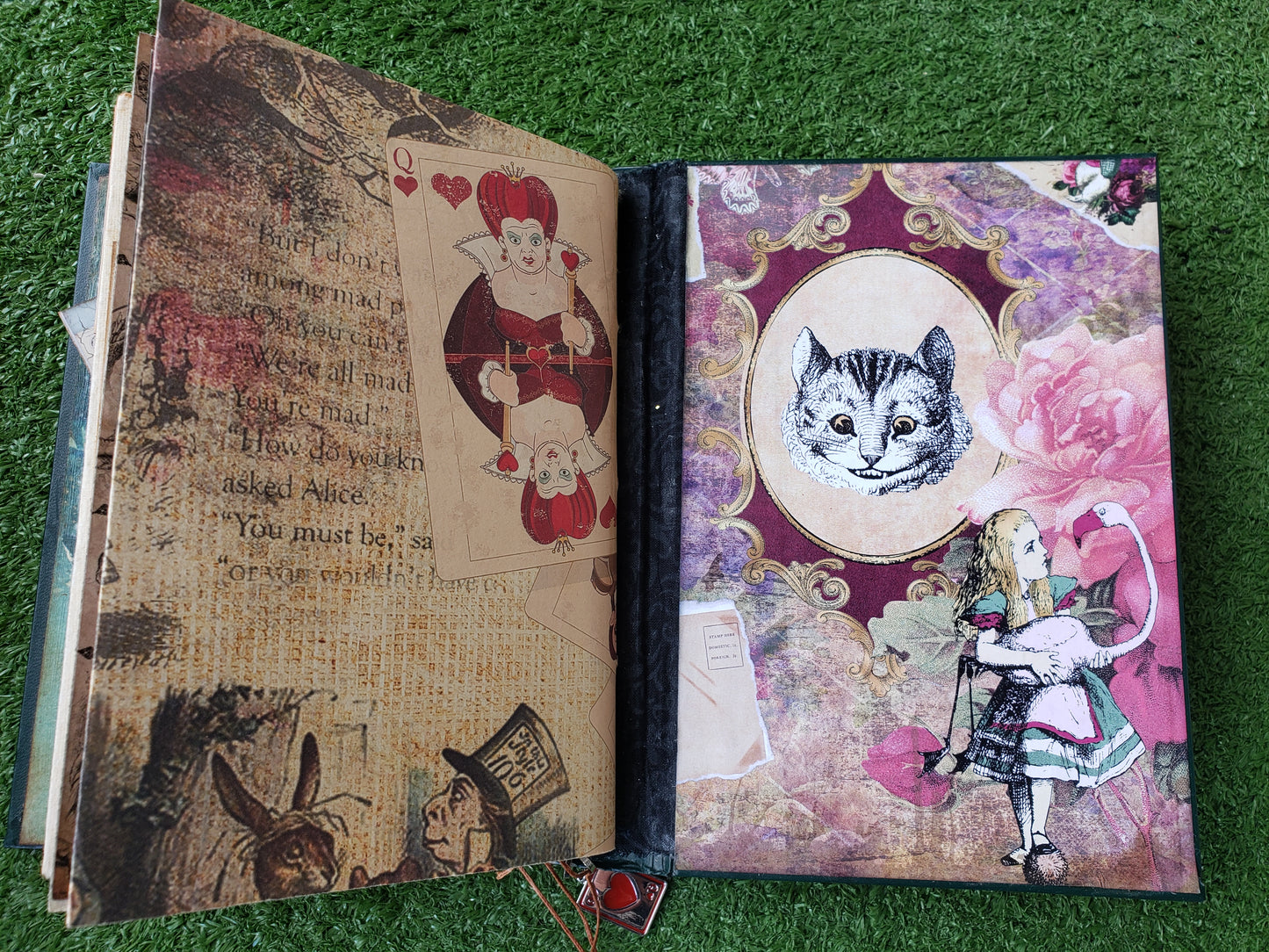 Alice in Wonderland themed Journal