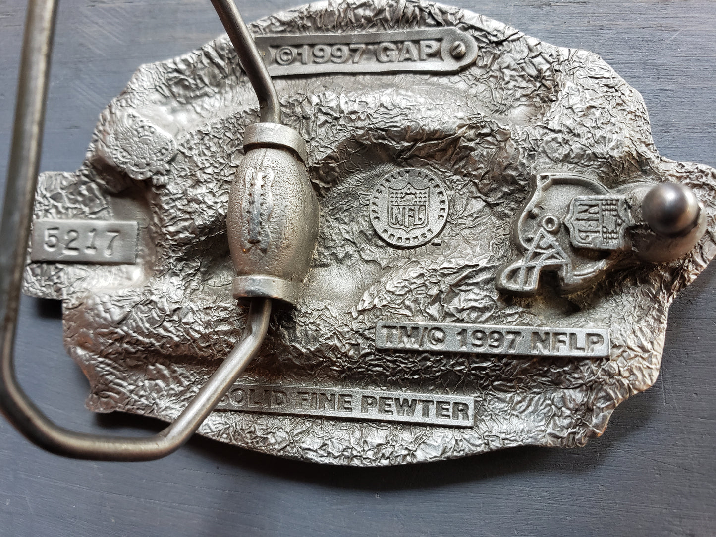 Denver Broncos vintage belt buckle