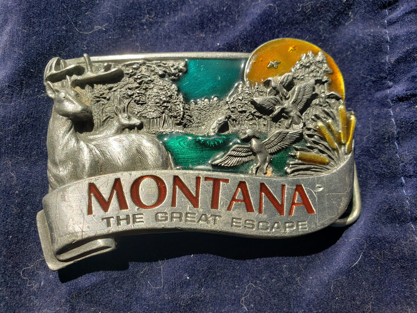 MONTANA The Great Escape belt buckle