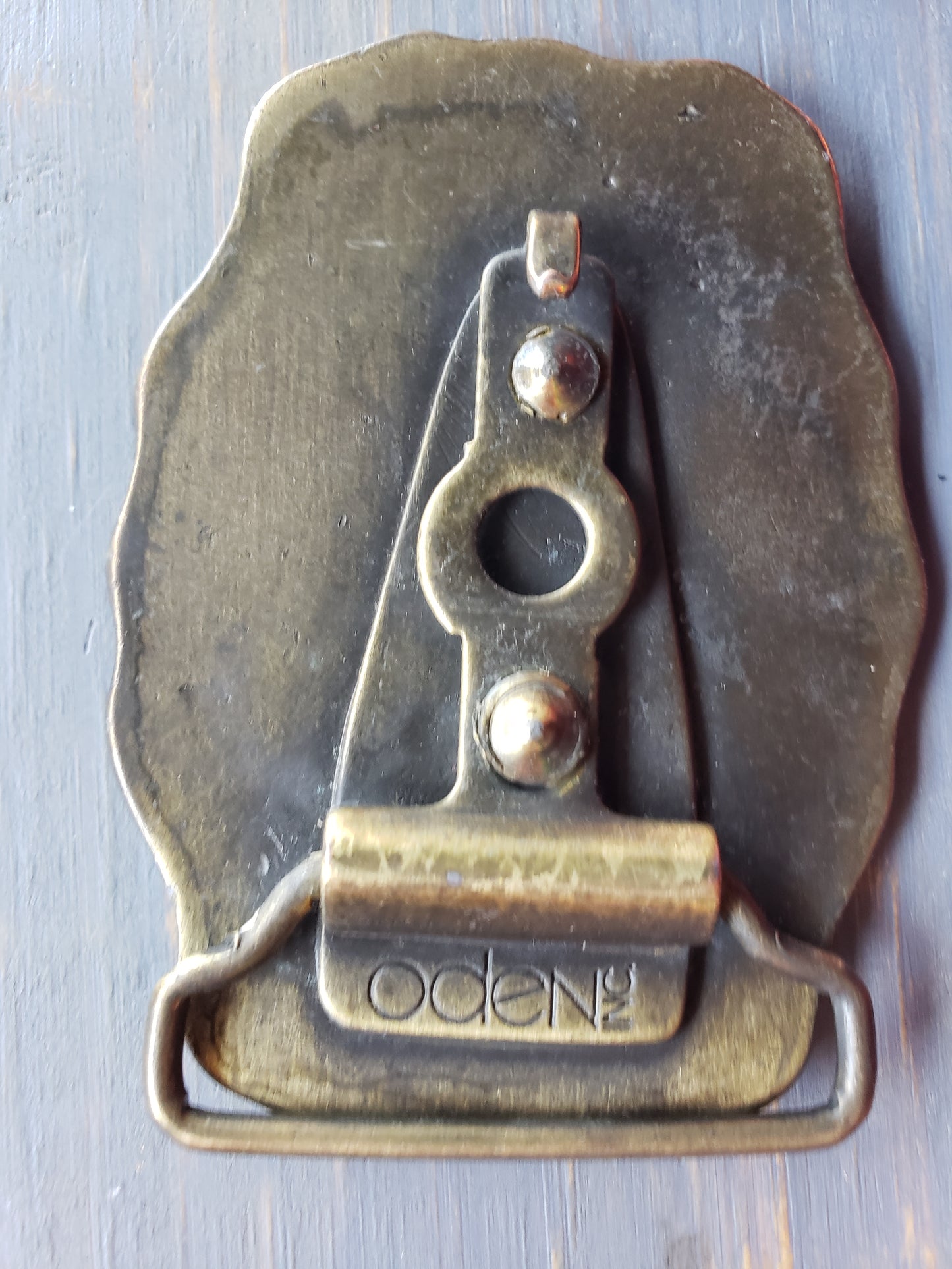 FRANK name belt buckle