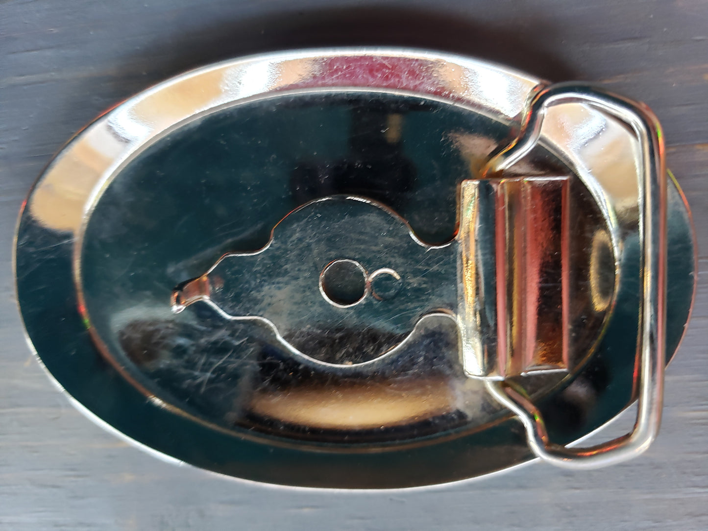 Jack Daniels logo belt buckle