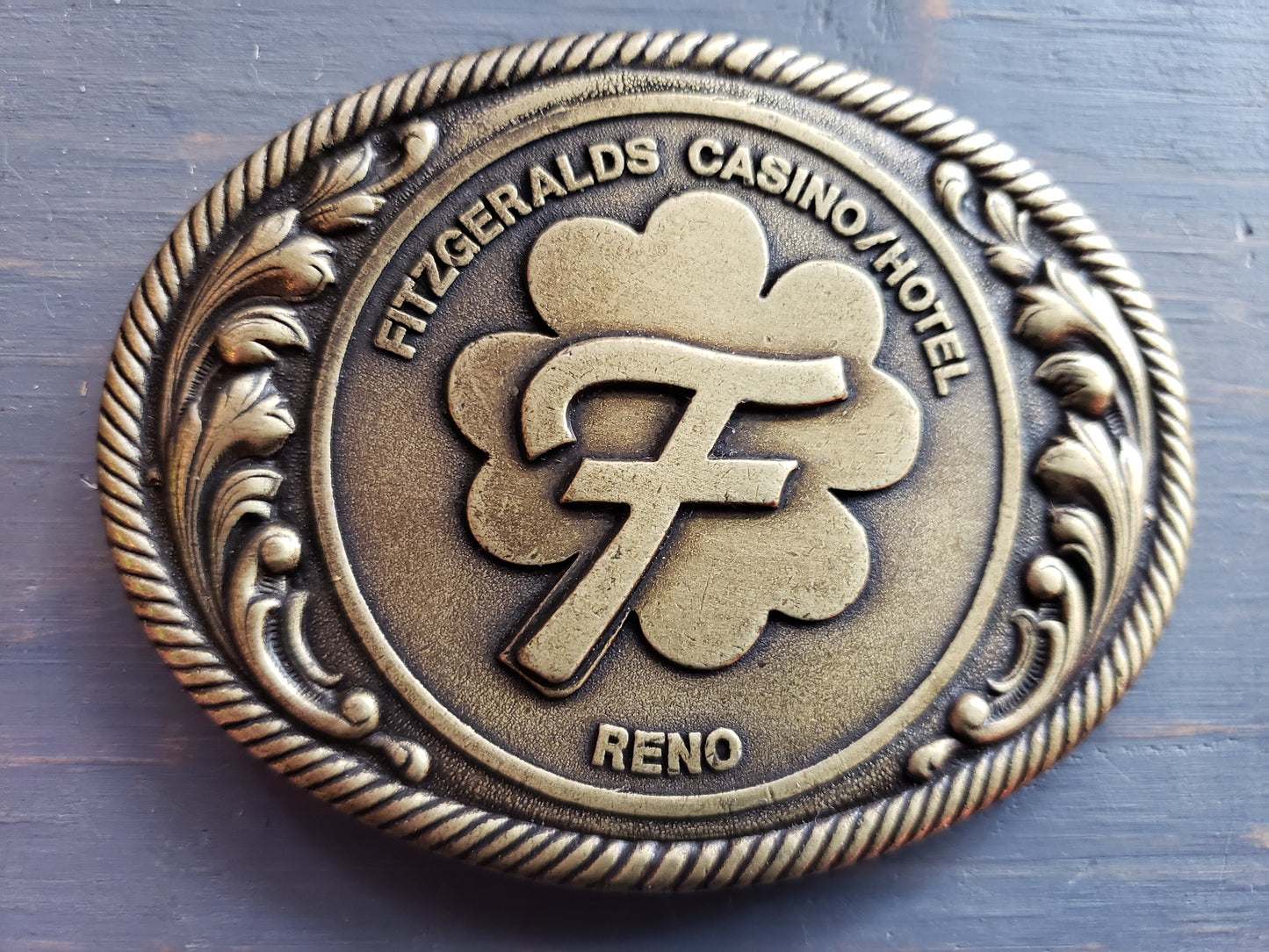 Fitzgeralds Casino/Hotel of Reno belt buckle