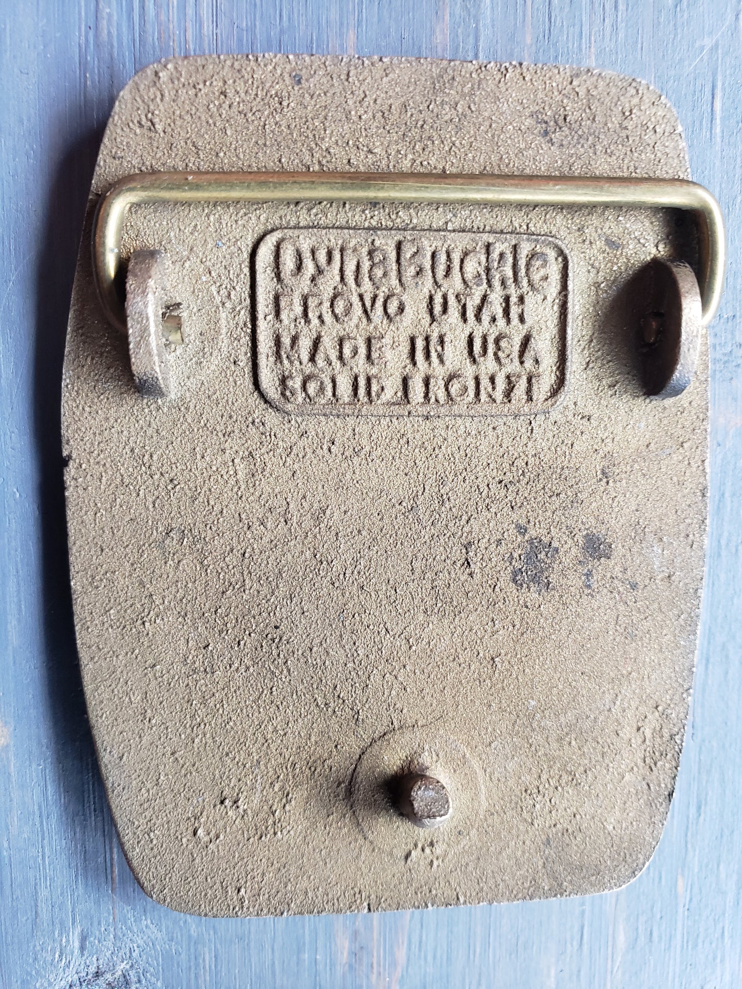 Land & Marine Rental Company belt buckle