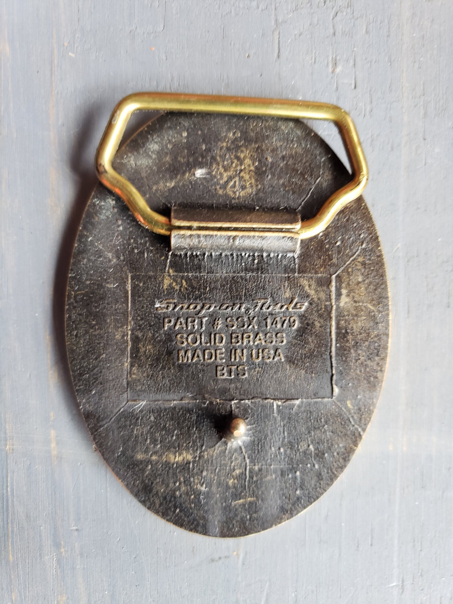 Snap On BIG TIME belt buckle