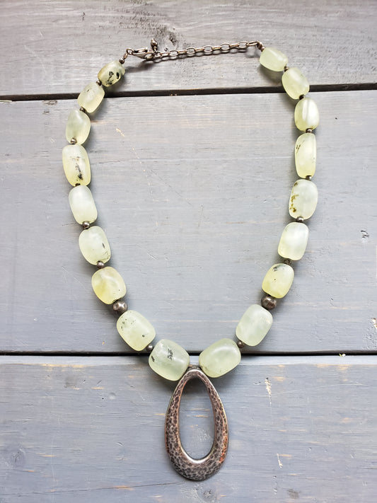 Silpada Green Rutilated Quartz necklace