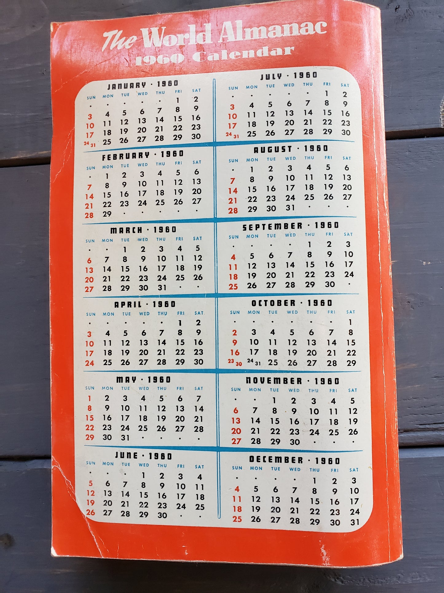 1960 World Almanac and book of facts