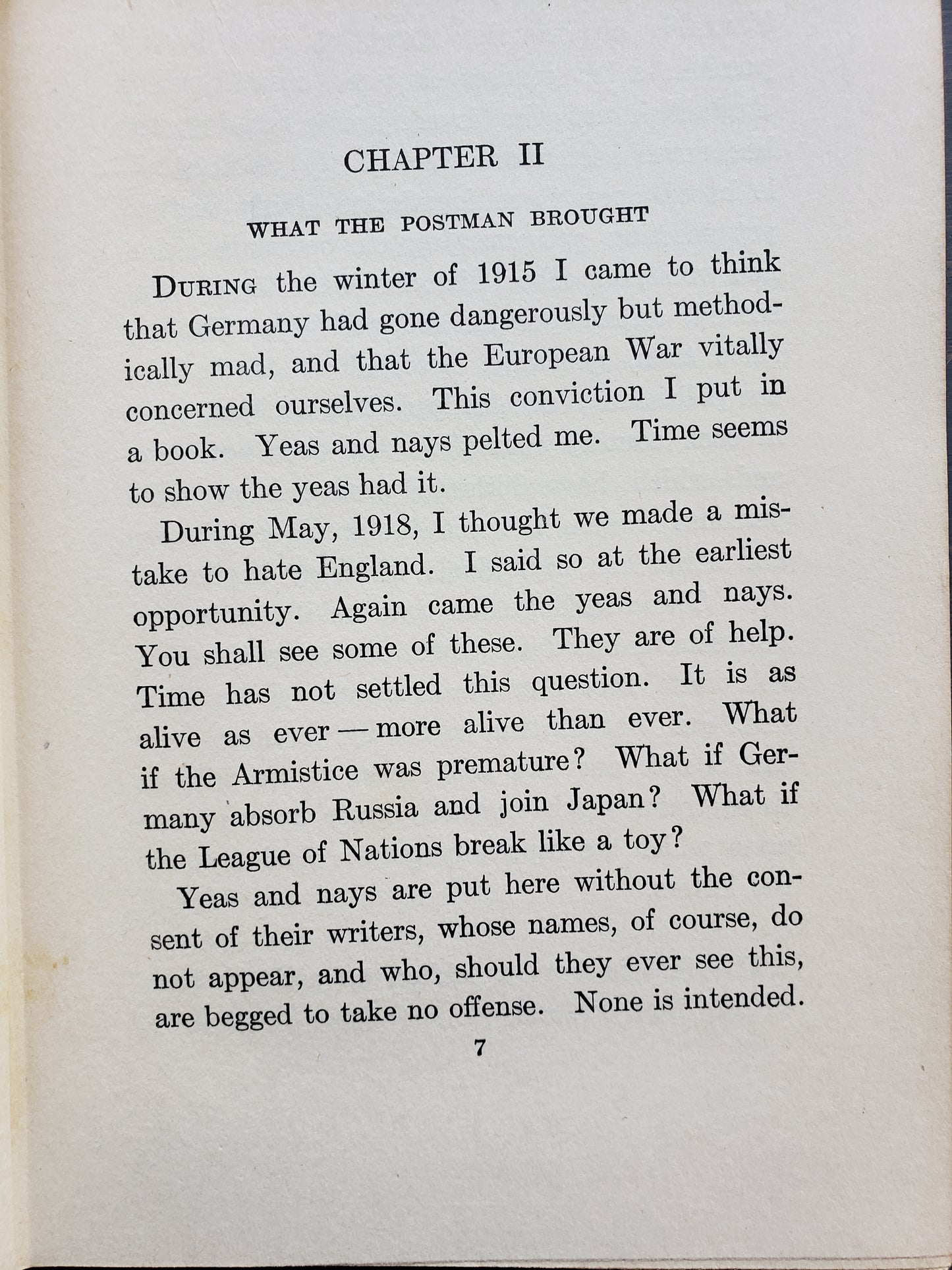 (1920) Owen Wister, A Straight Deal or The Ancient Grudge