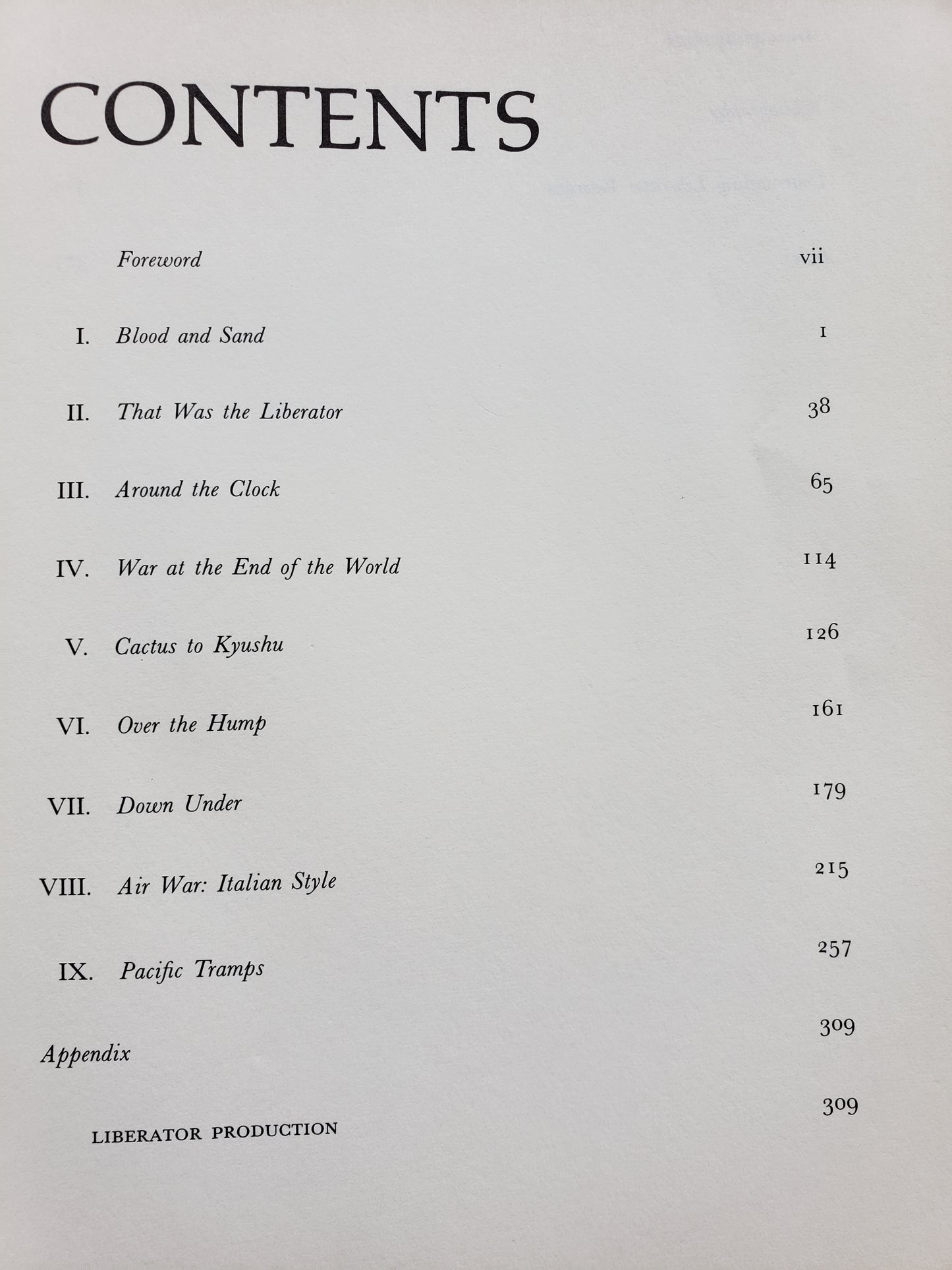 Log of the Liberators, by Steve Birdsall (1973)