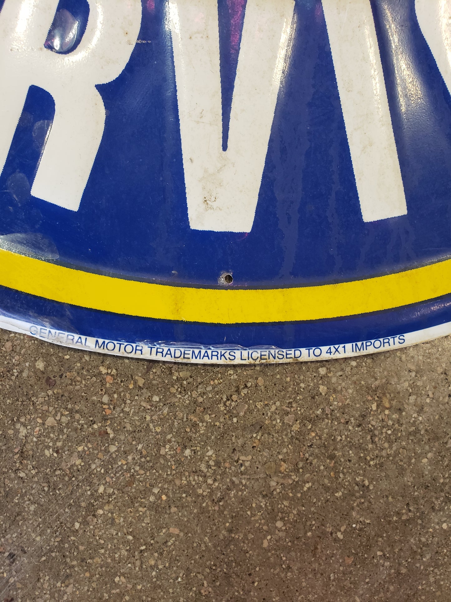 Round 24" NEW Oldsmobile Service sign
