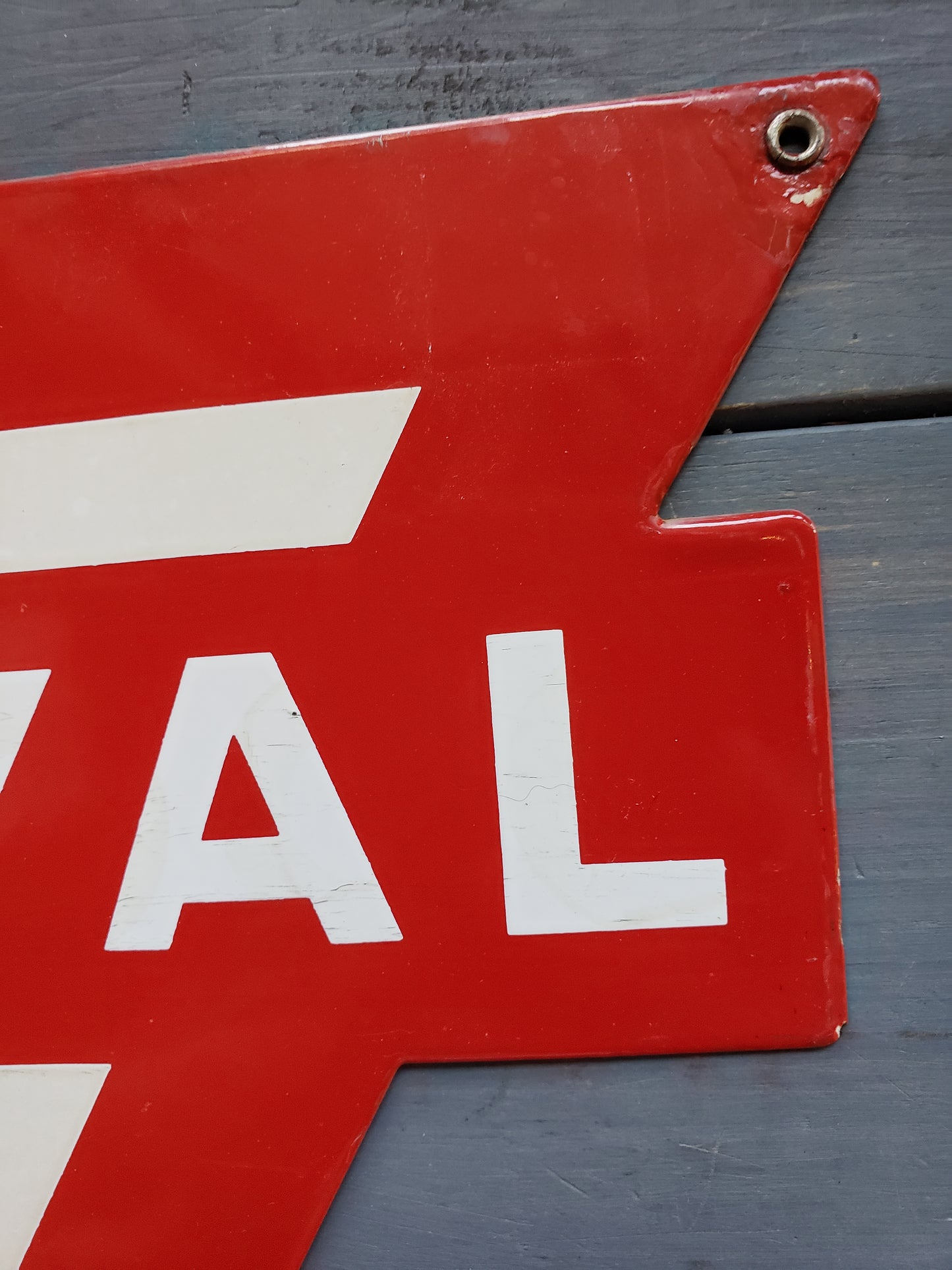 ROYAL original gas pump plate