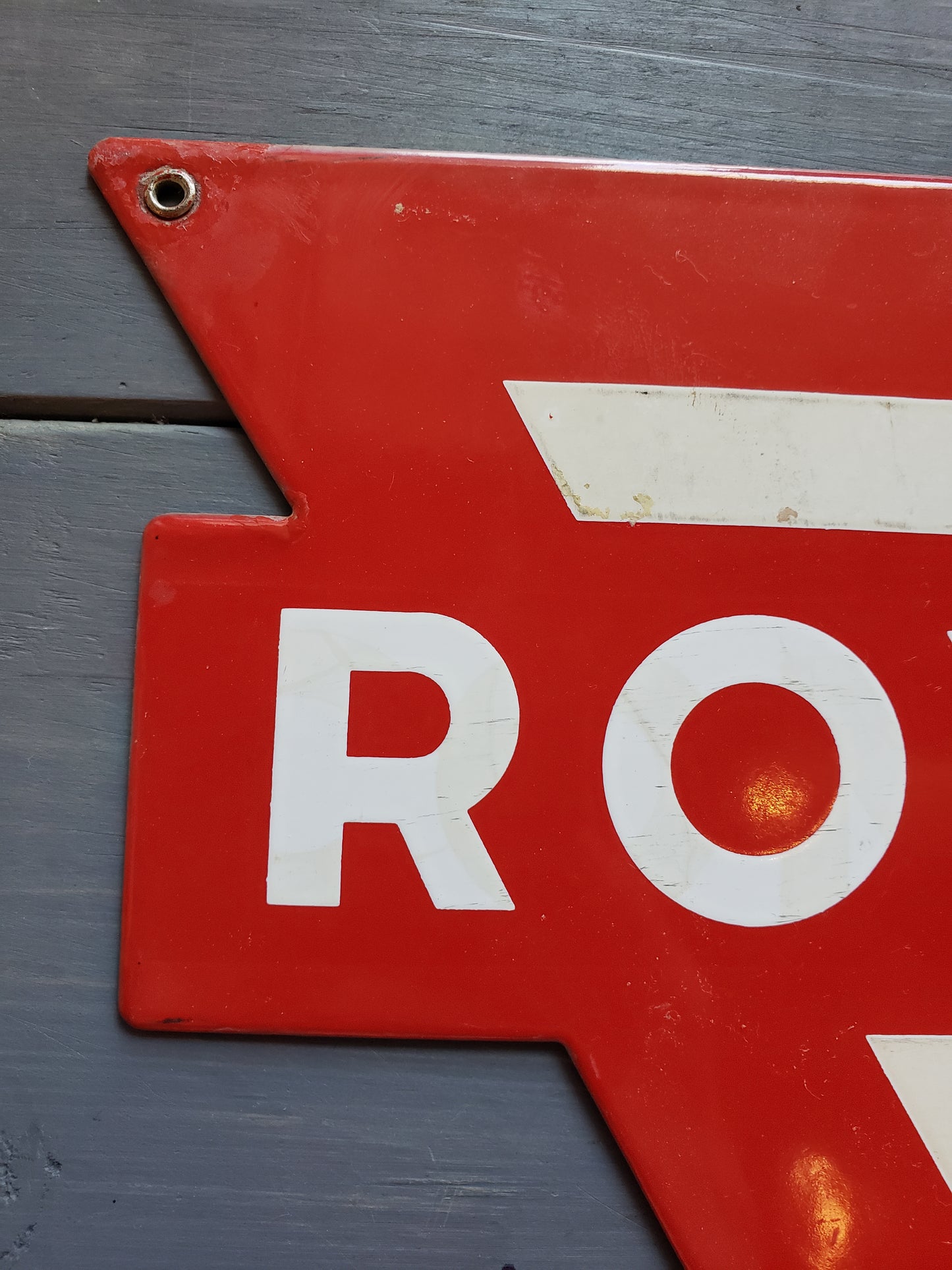 ROYAL original gas pump plate
