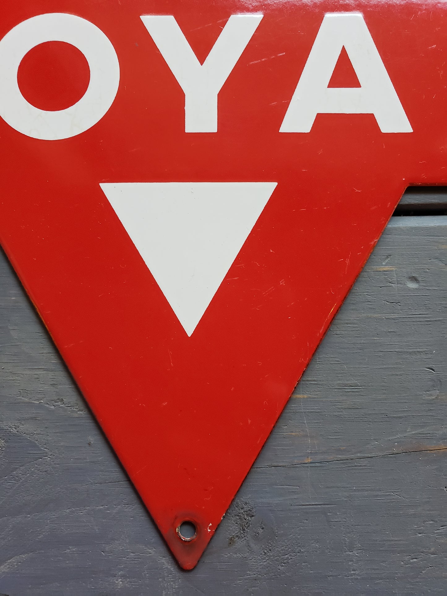 Original ROYAL gas pump plate