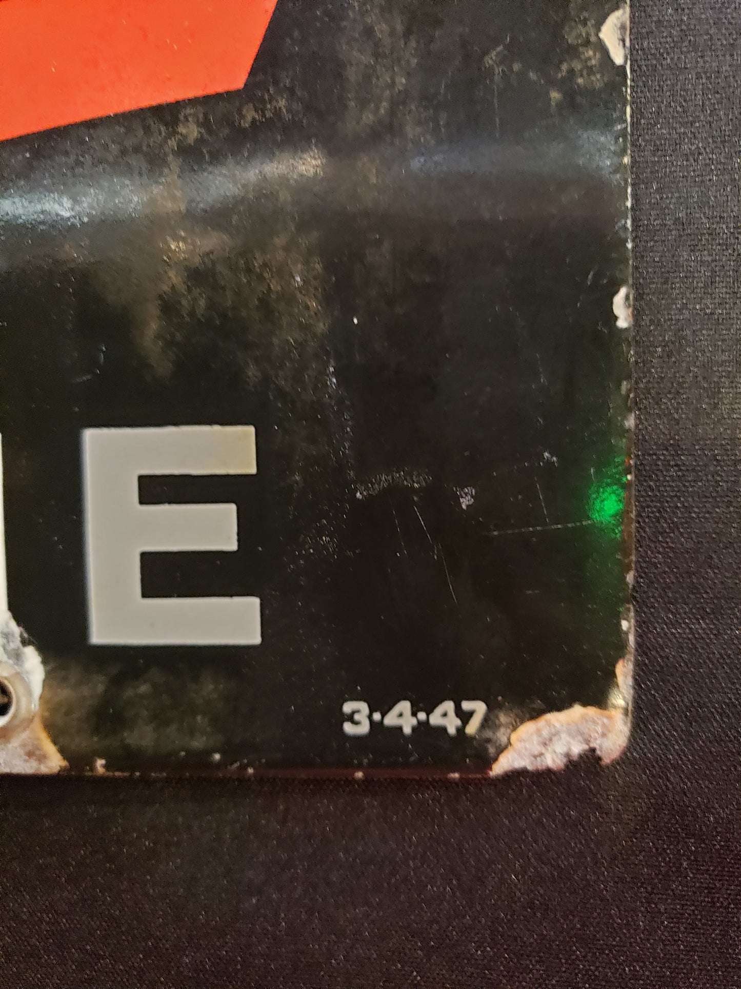 Original Sky Chief gas pump plate