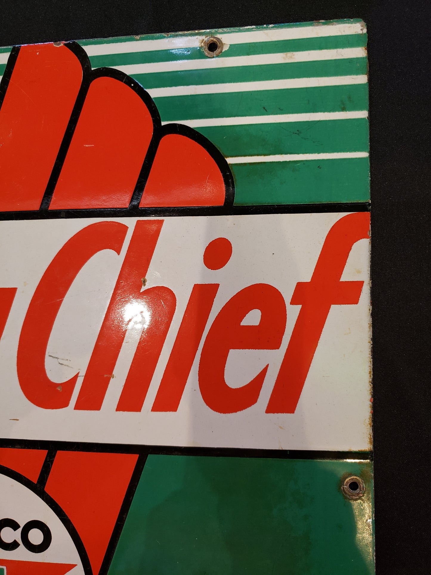 Original Sky Chief gas pump plate