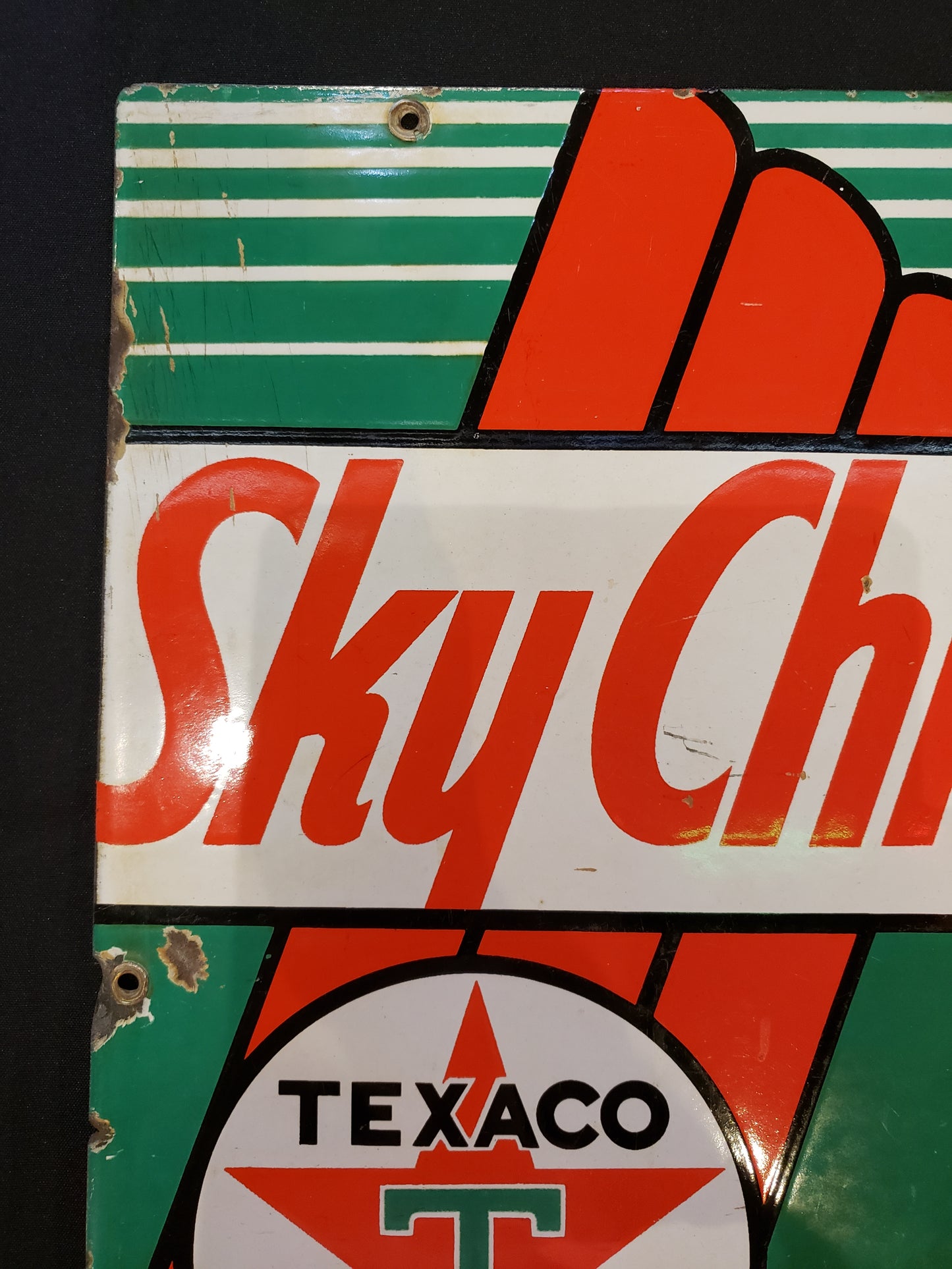 Original Sky Chief gas pump plate