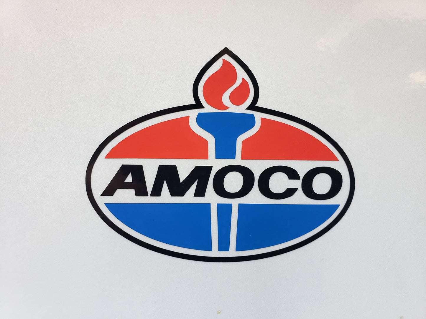 AMOCO Oil Company No Trespassing sign