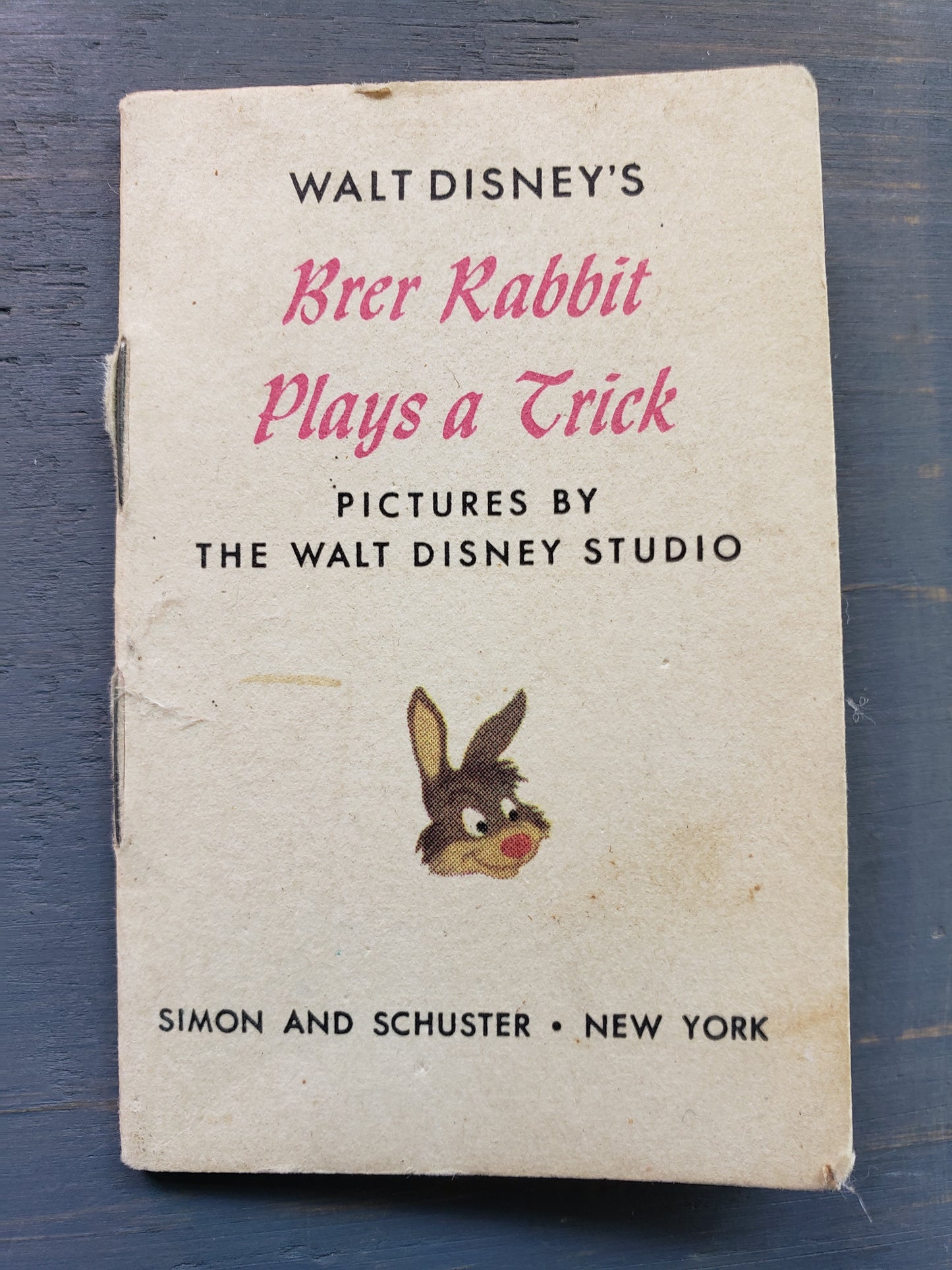 Brer Rabbit Plays a Trick mini book