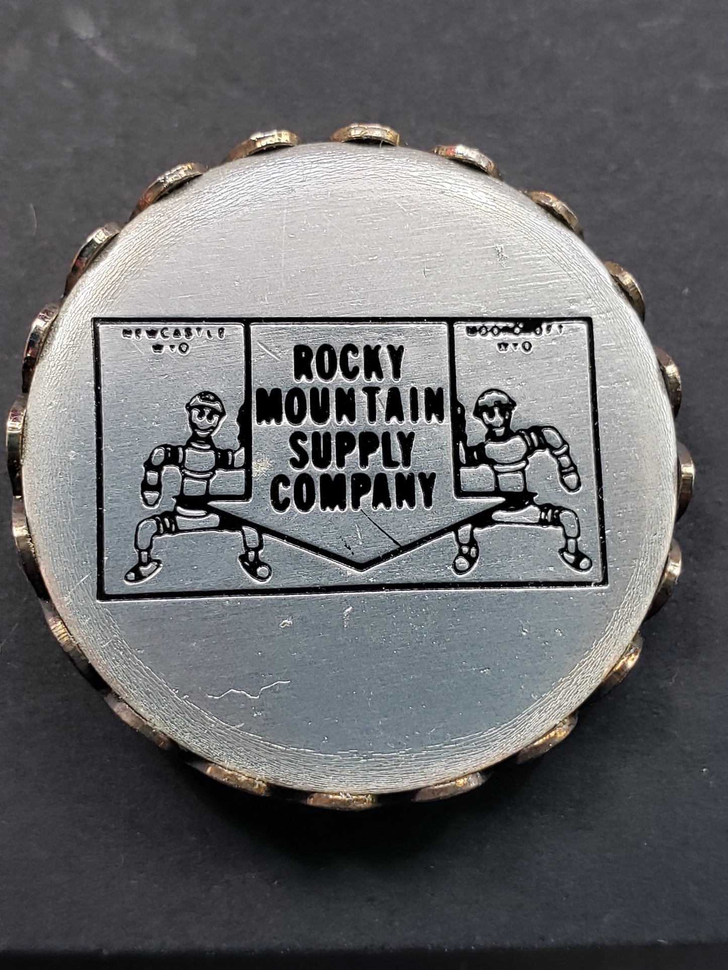 Rocky Mountain Supply Company lapel pin