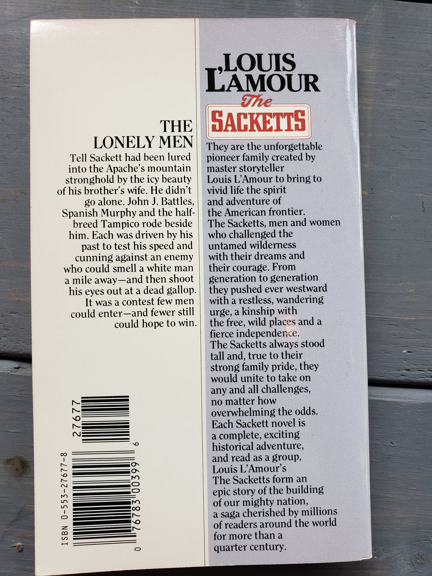 Louis L'Amour The Lonely Men (The Sacketts)