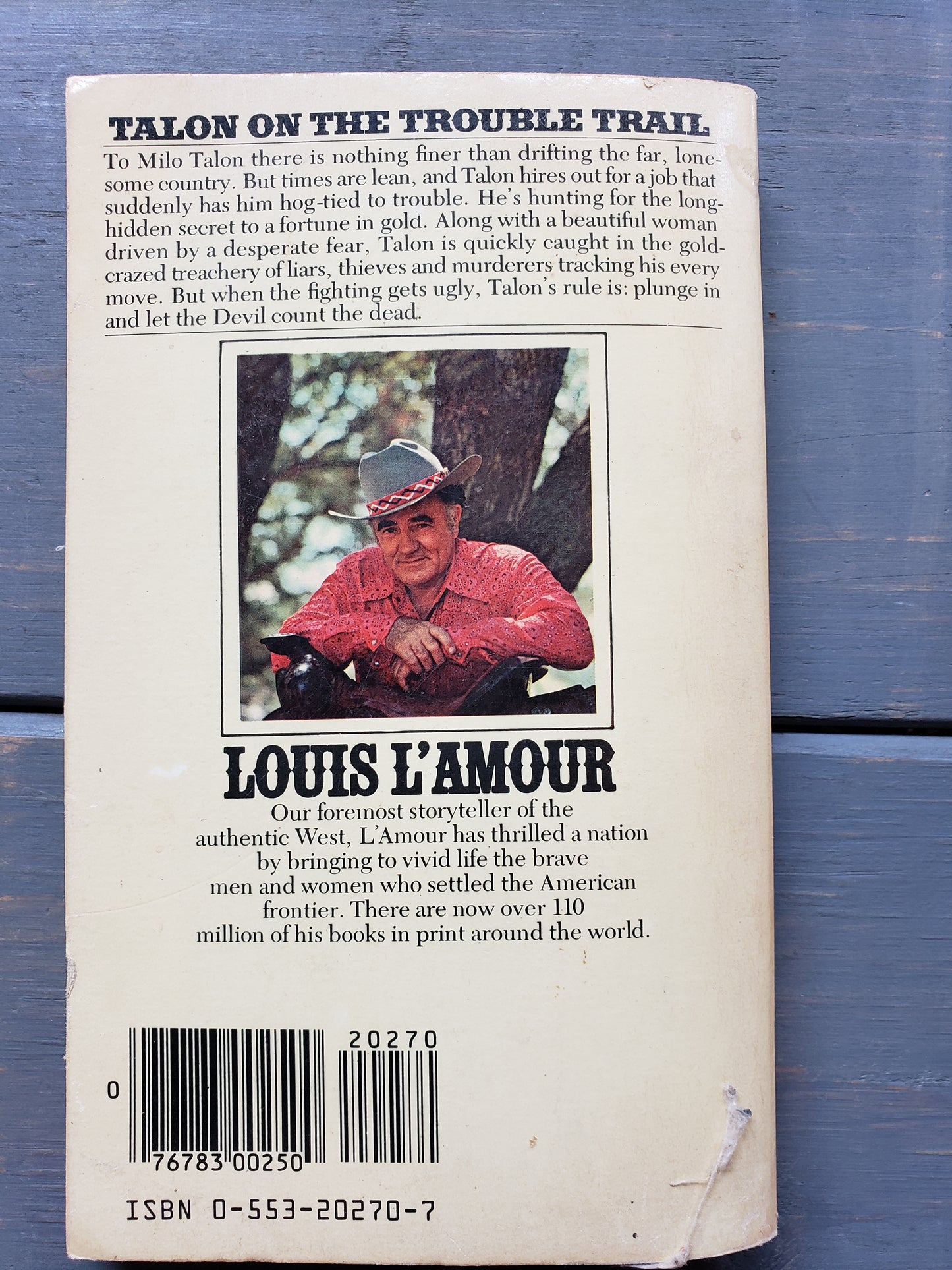 Louis L'Amour Milo Talon