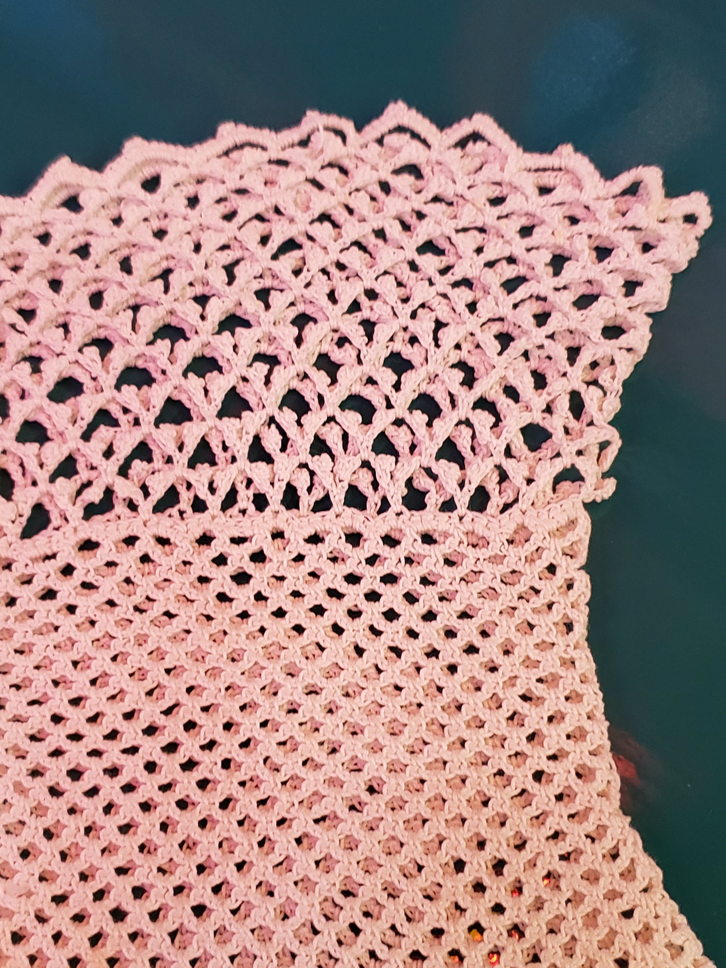 Handmade WHITE Crochet Lady's Gloves