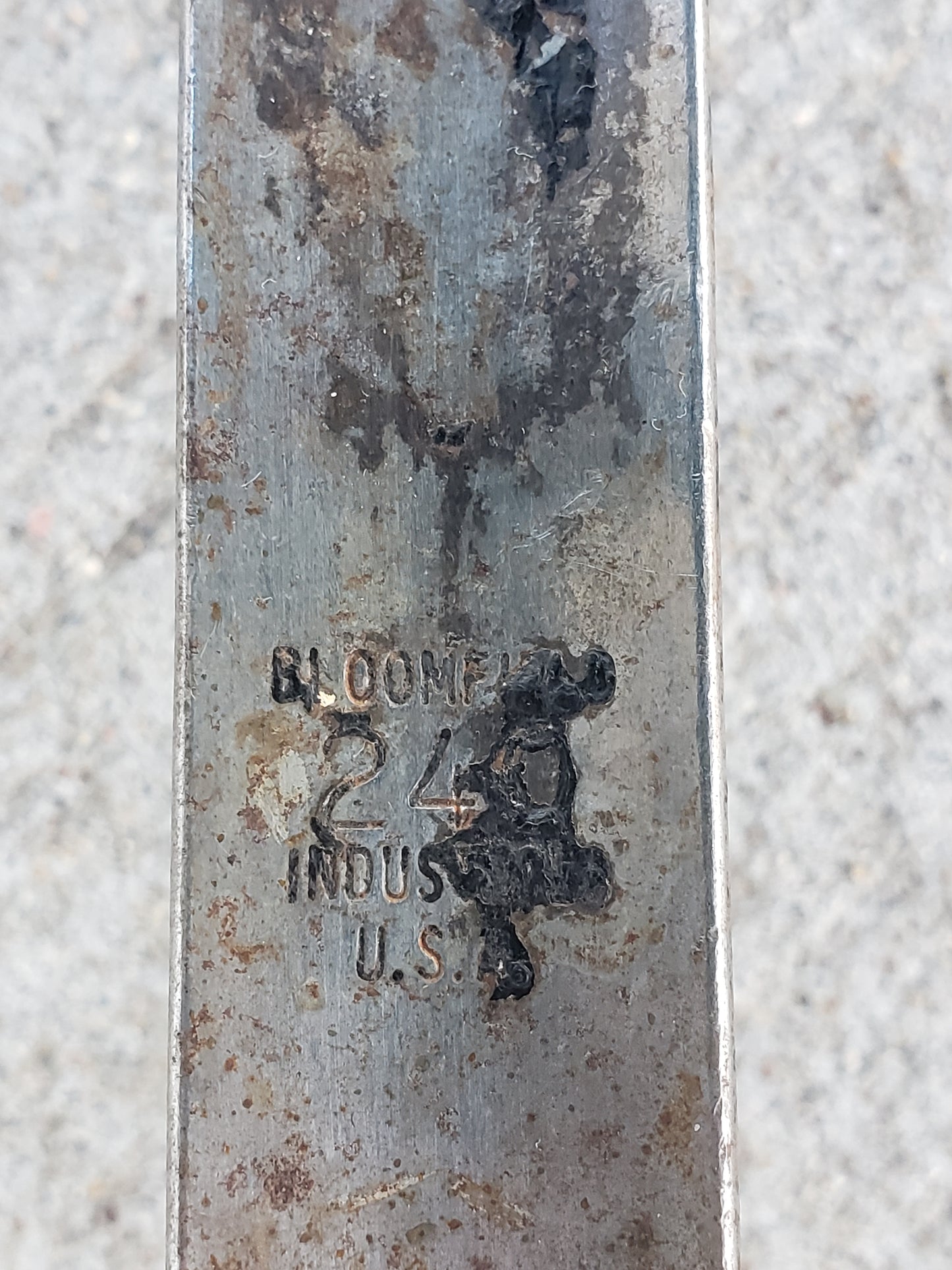 Bloomfield 240 vintage Steel frying pan