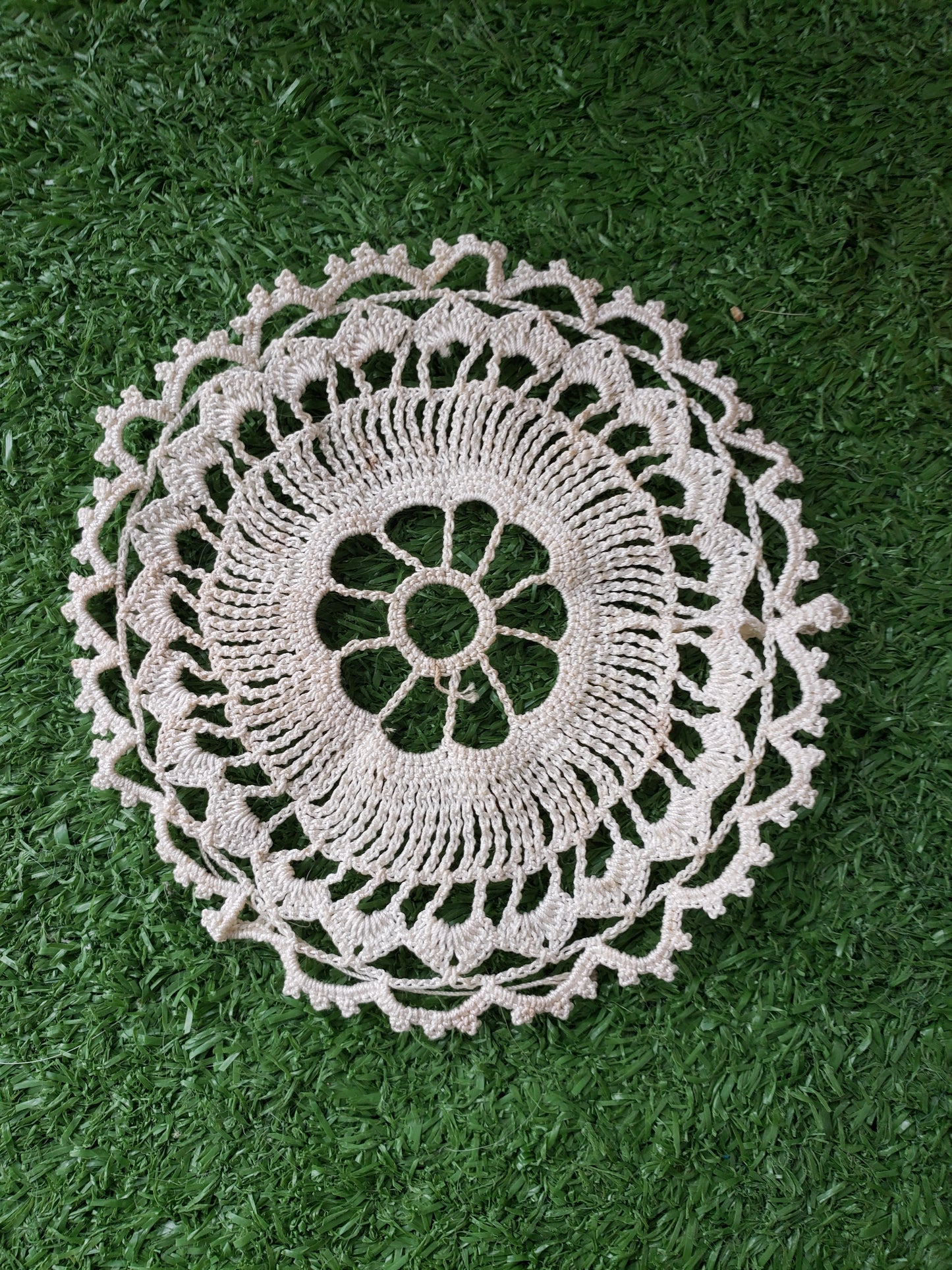 Small crochet vintage doily