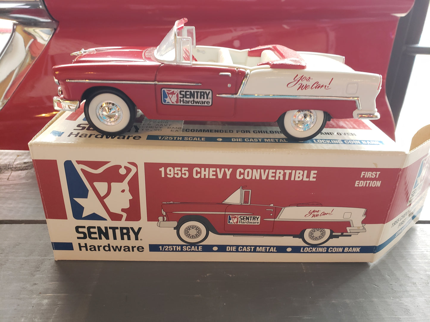 1955 Chevy Convertible Coin Bank (NEW)