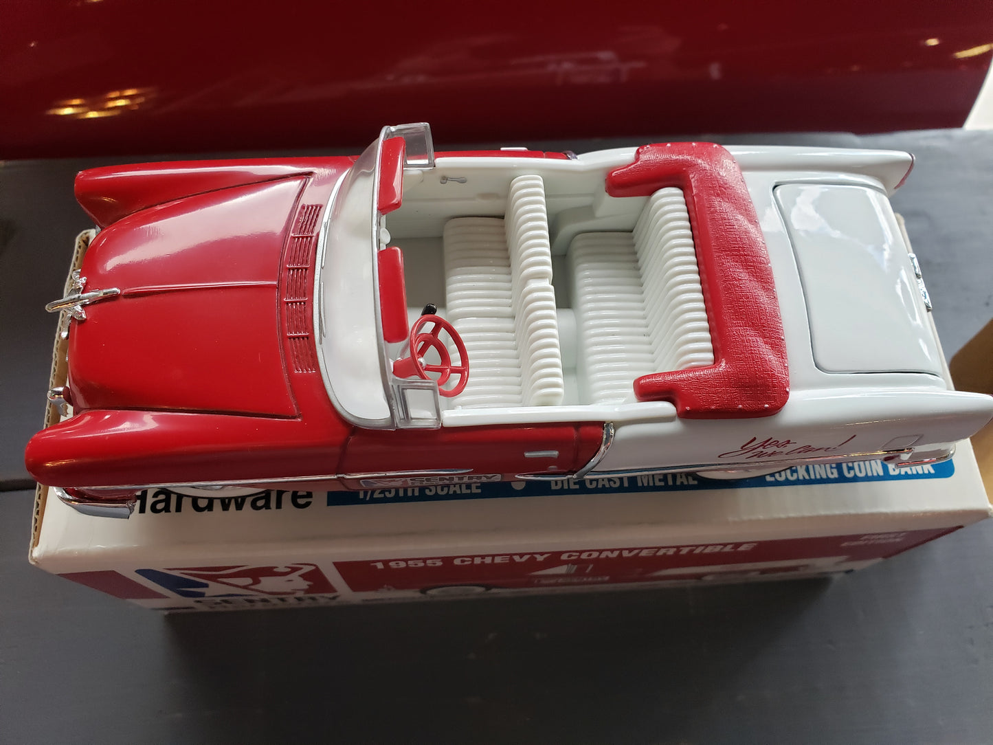 1955 Chevy Convertible Coin Bank (NEW)