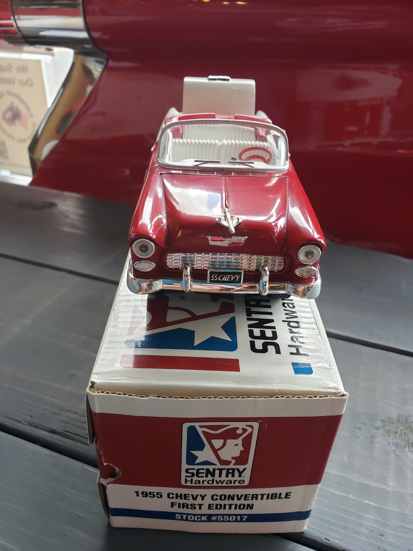 1955 Chevy Convertible Coin Bank (NEW)