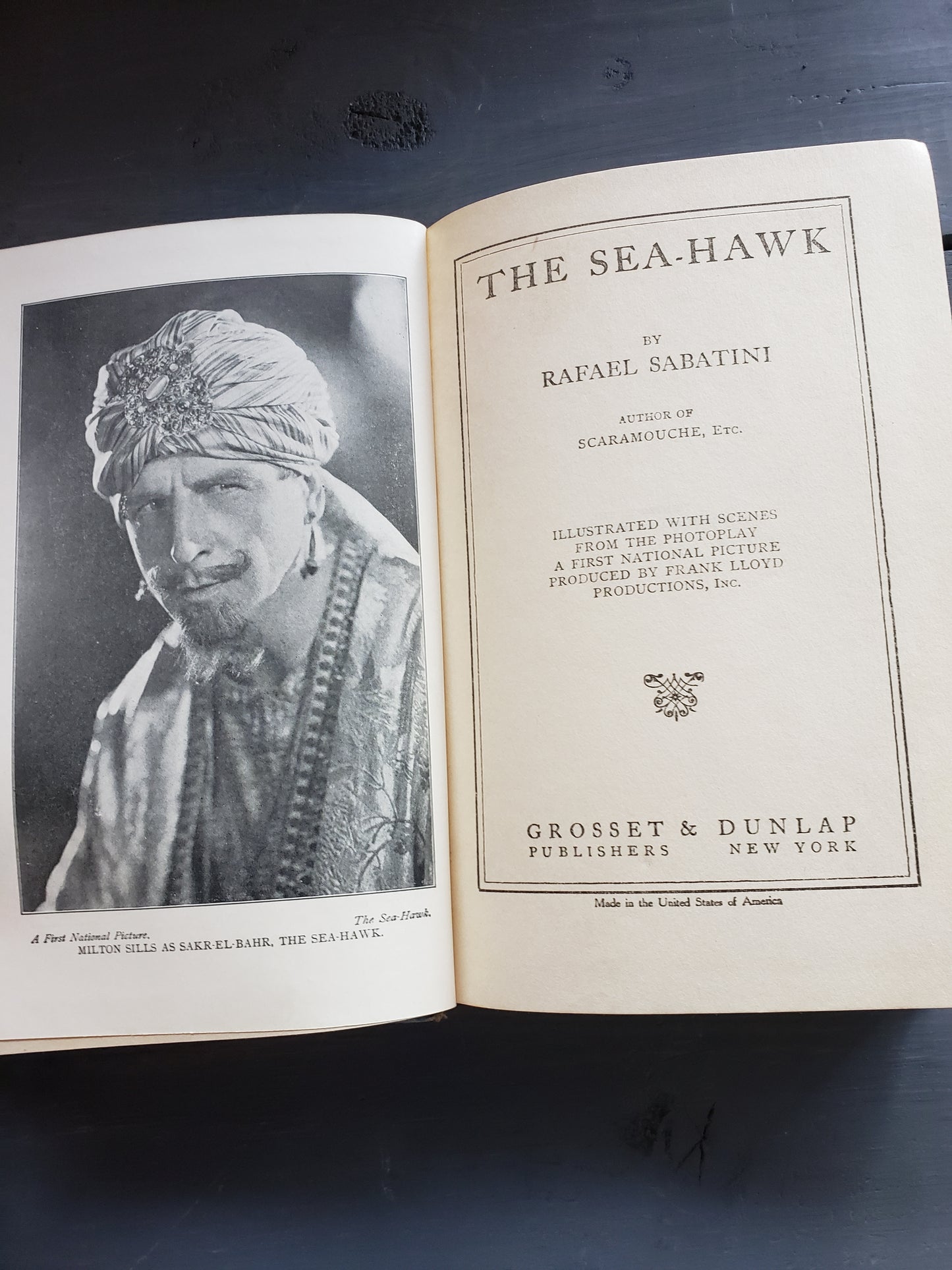 The Sea-Hawk by Rafael Sabatini (1924)