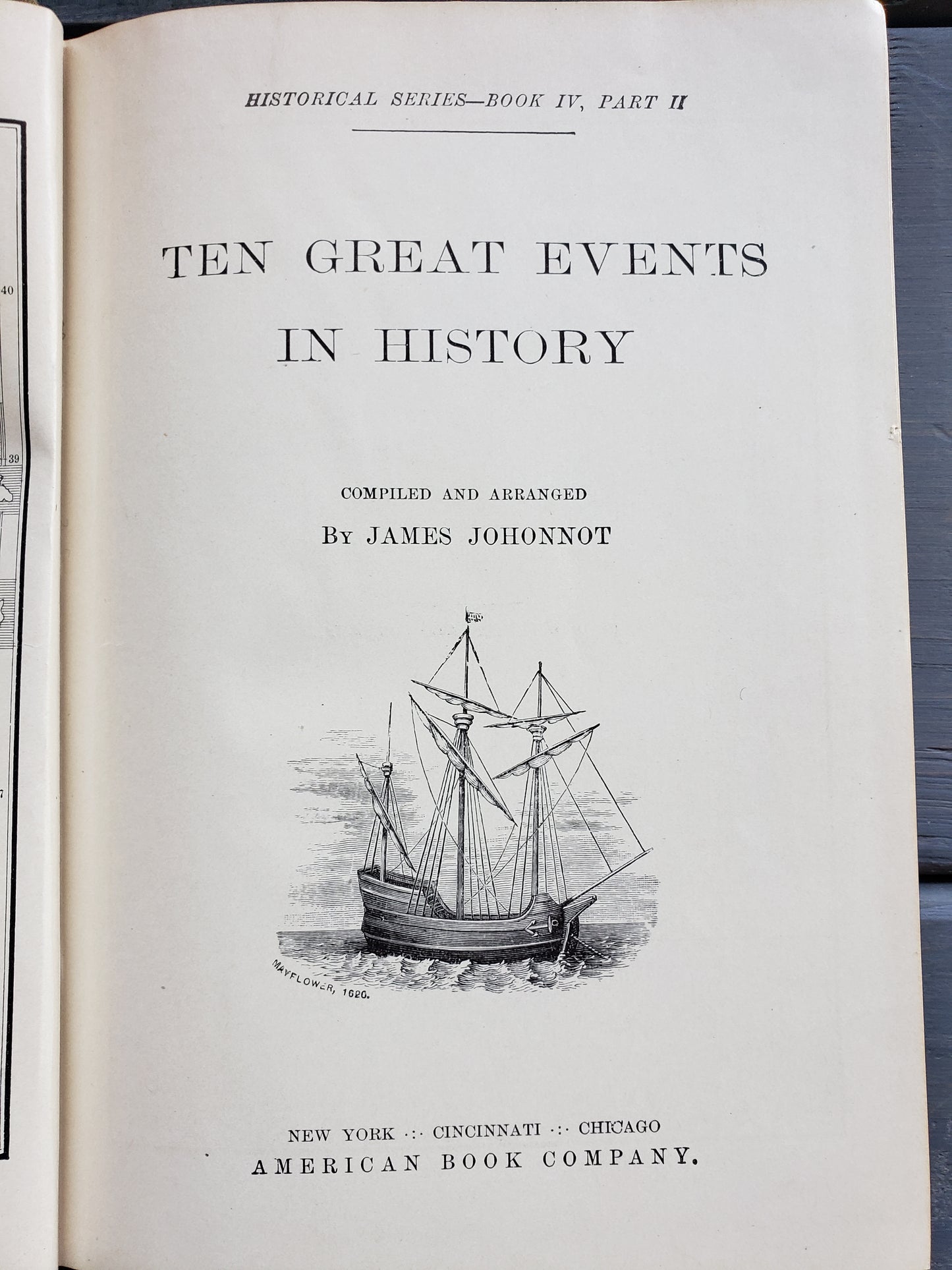 Ten Great Events in History (1887) by James Johonnot