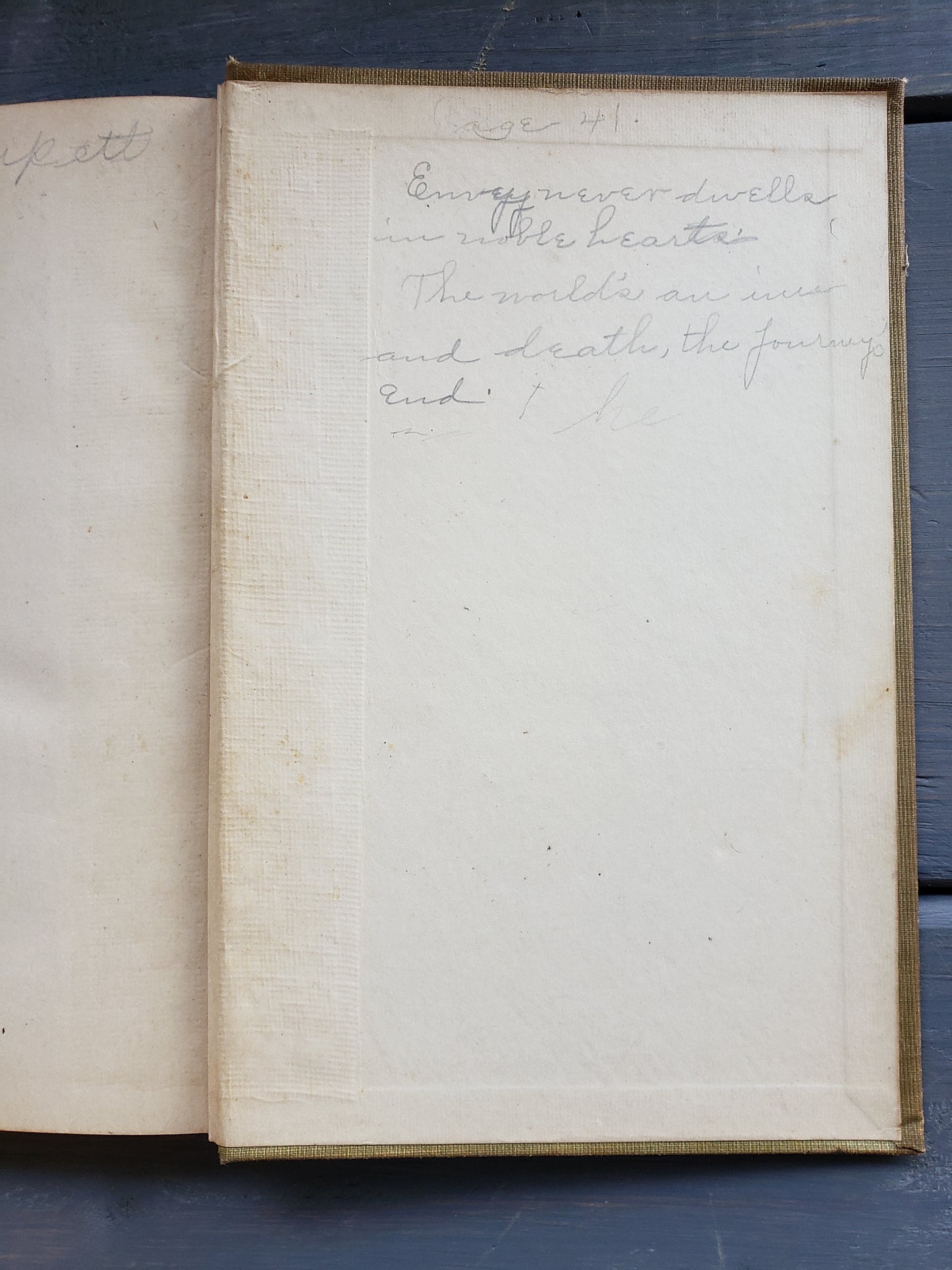Dryden's Palamon and Arcite (1899)