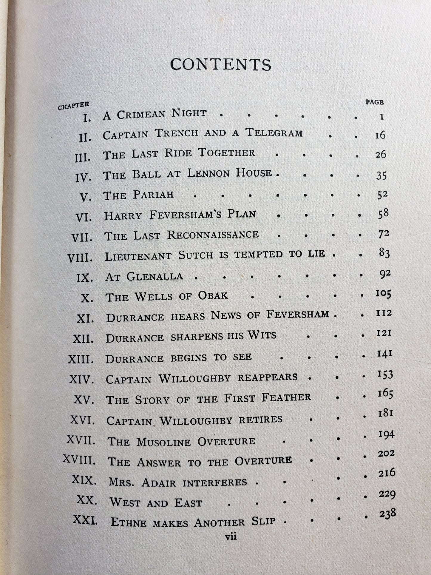 The Four Feathers (1910) by A.E.W. Mason
