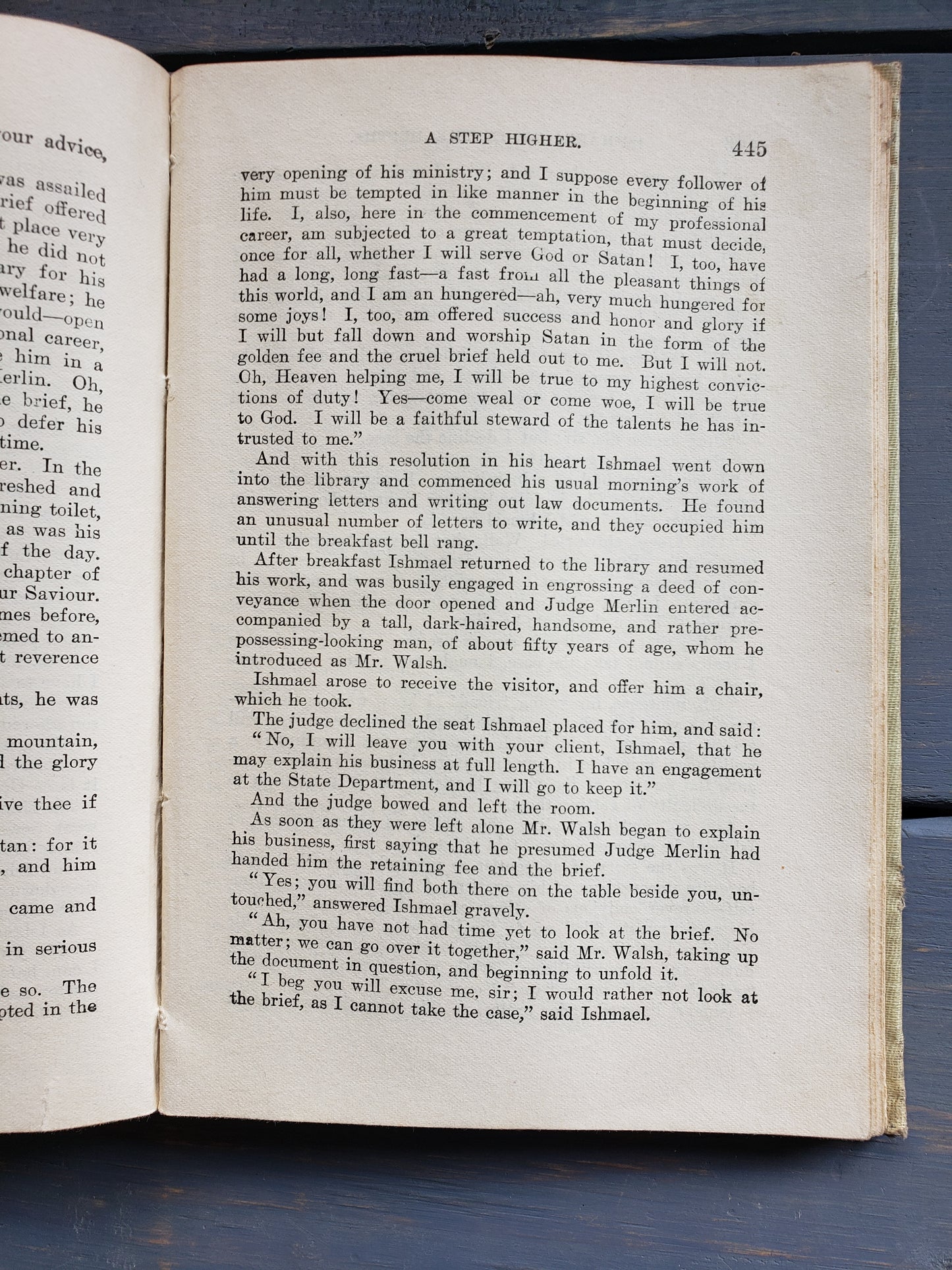 Ishmael by Mrs. Emma Southworth (early 1900s)