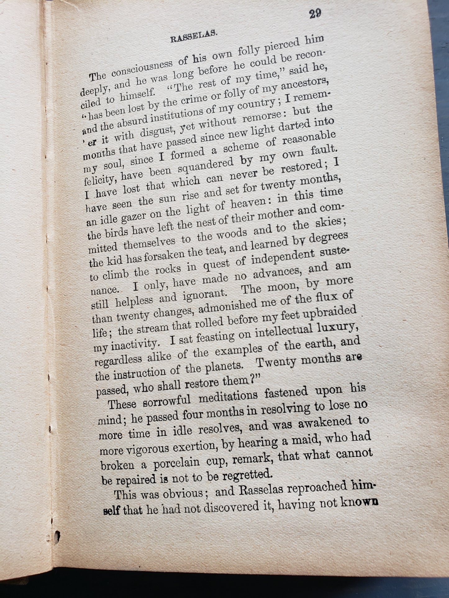 Rasselas, Prince of Abissinia by Samuel Johnson