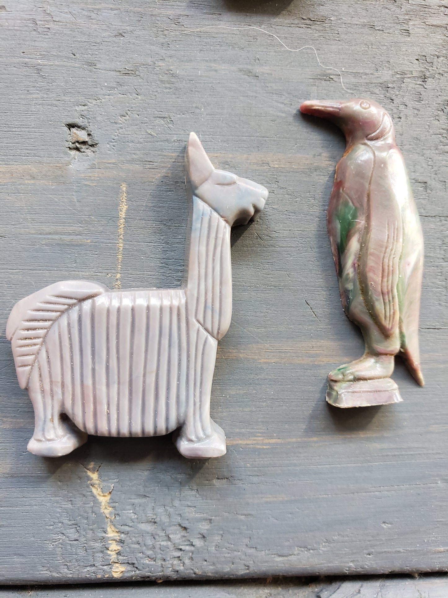 Bakelite cracker jack animals set of 6