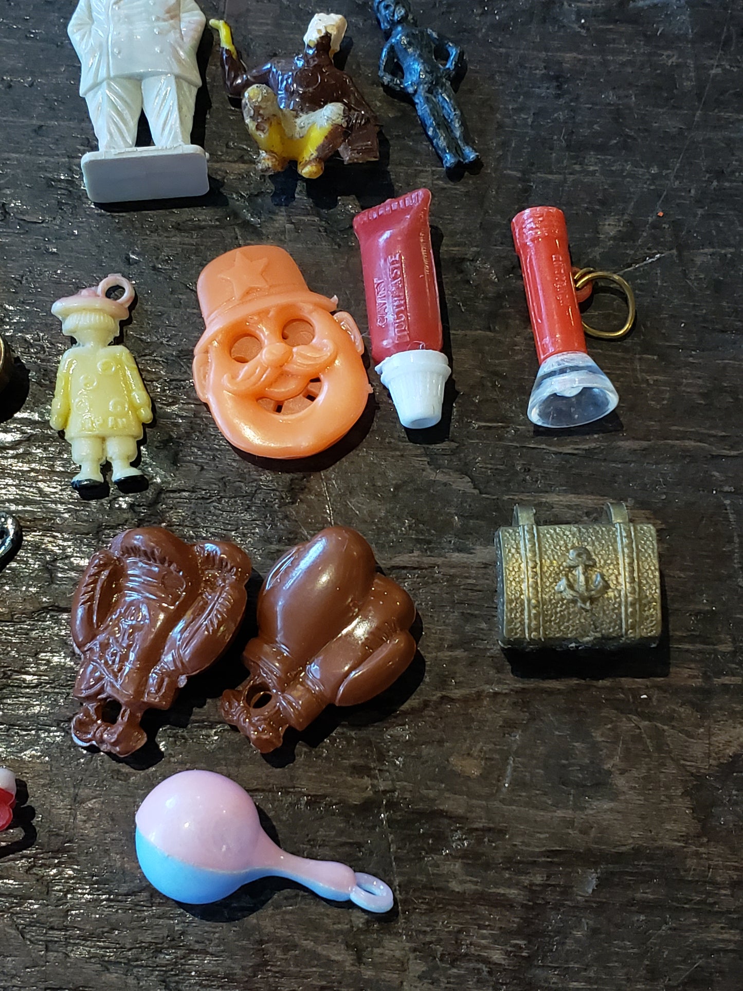 Cracker Jack toys bag