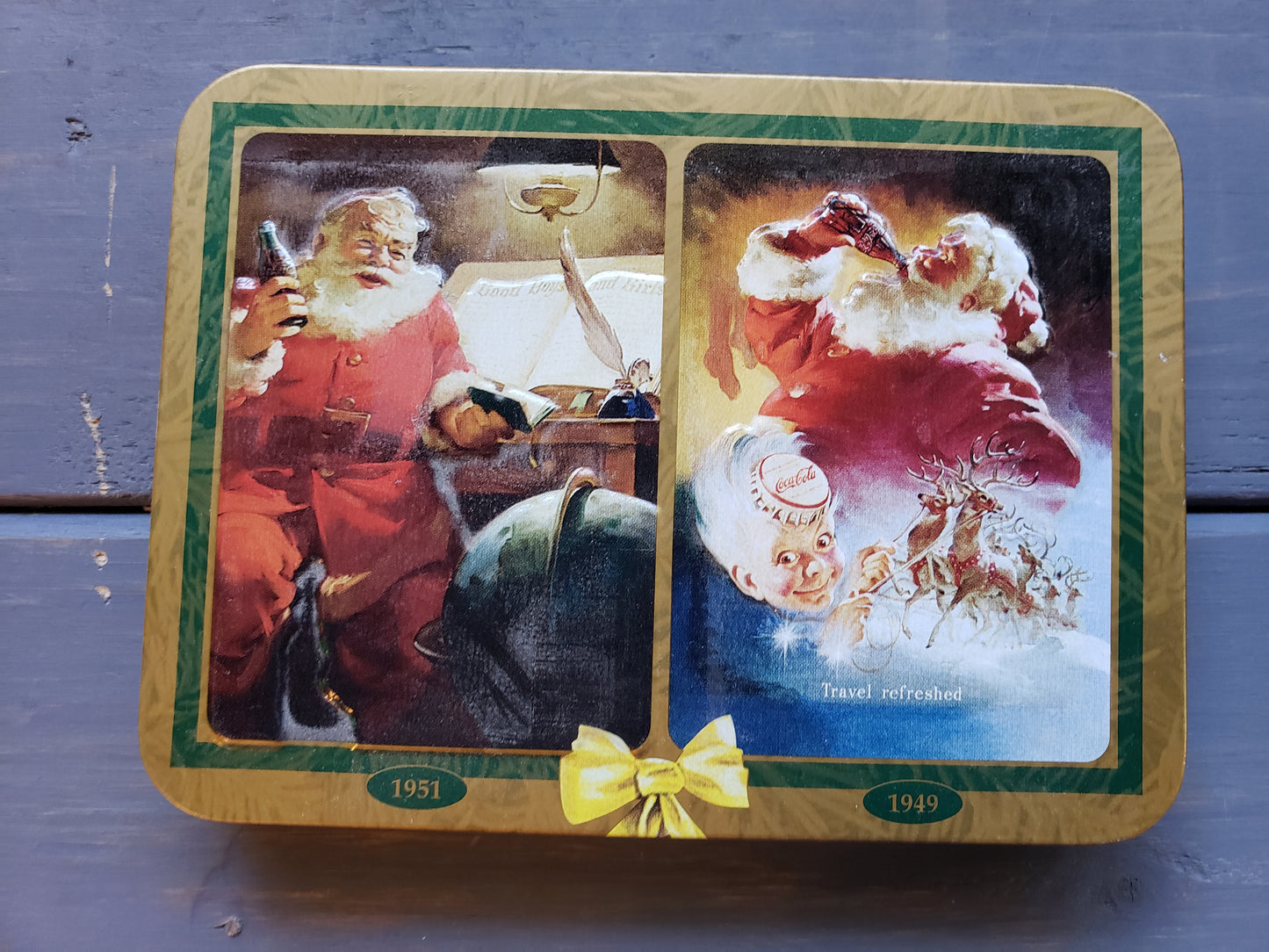 Coca Cola Nostalgia Playing Cards gift set