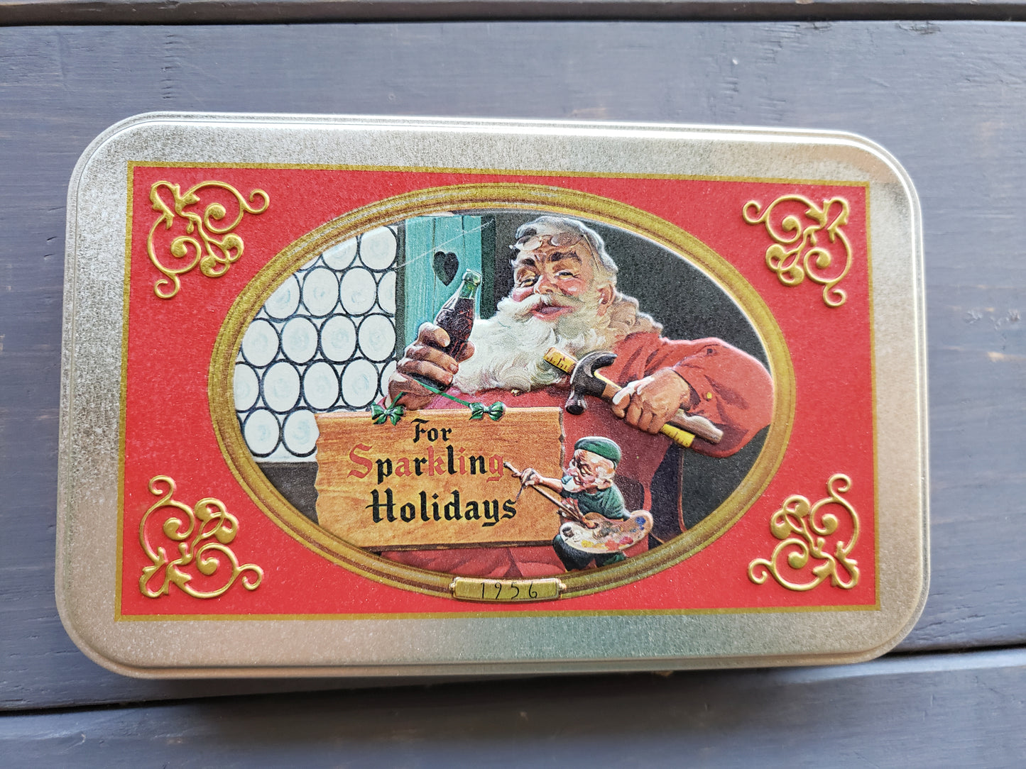Coca-Cola Nostalgia Playing Cards set in Collectible Tin