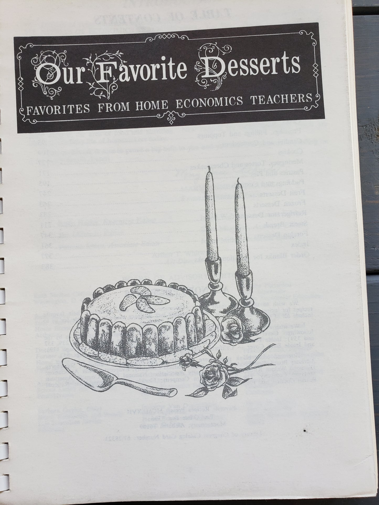 Our Favorite Desserts favorites from Home Economics Teachers