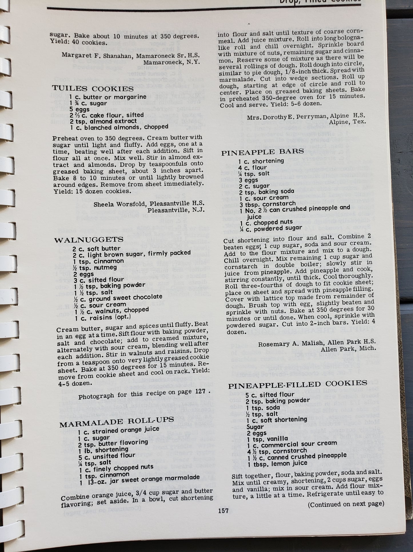 Our Favorite Desserts favorites from Home Economics Teachers