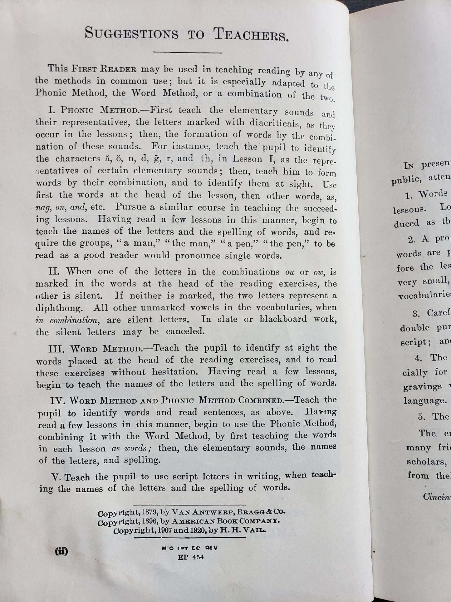 McGuffey's First Eclectic Reader (1920)