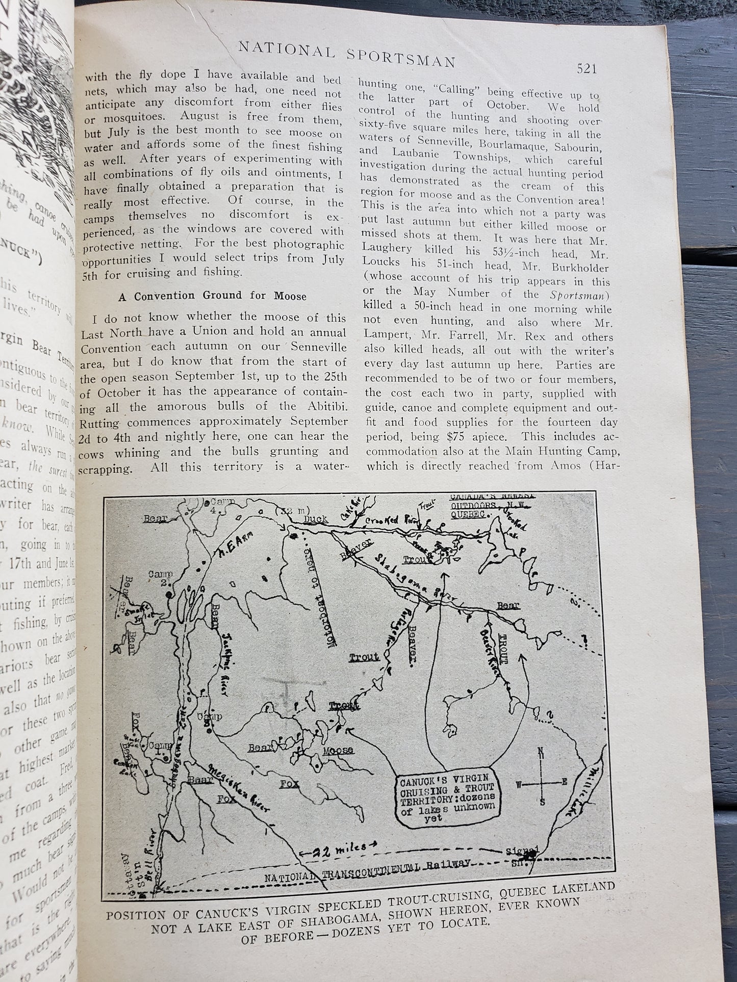 National Sportsman magazine April, 1916