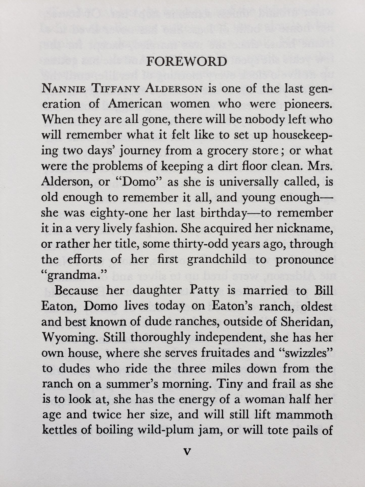 A Bride Goes West by Nannie Alderson and Helena Smith (1969)